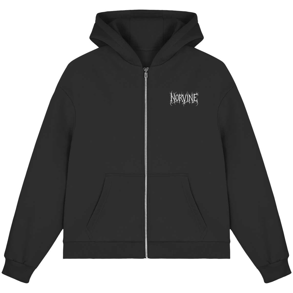 Norvine Zip Hoodie Herren mit großem Rückenprint - Norvine - Shop Deutschland Noodosz