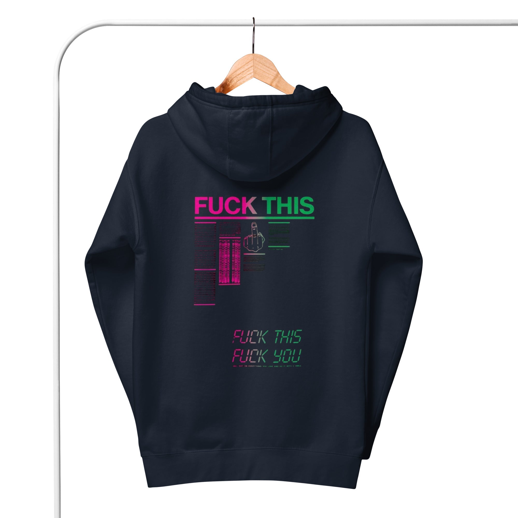 Fuck this error code Kapuzenpullover - NiZED - Shop Deutschland Noodosz