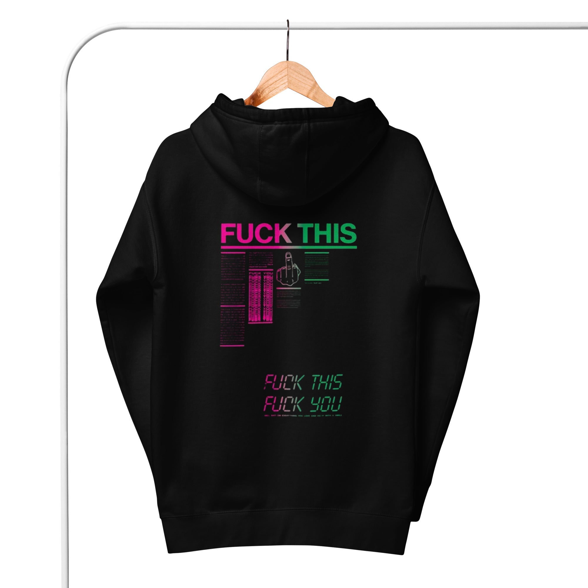 Fuck this error code Kapuzenpullover - NiZED - Shop Deutschland Noodosz