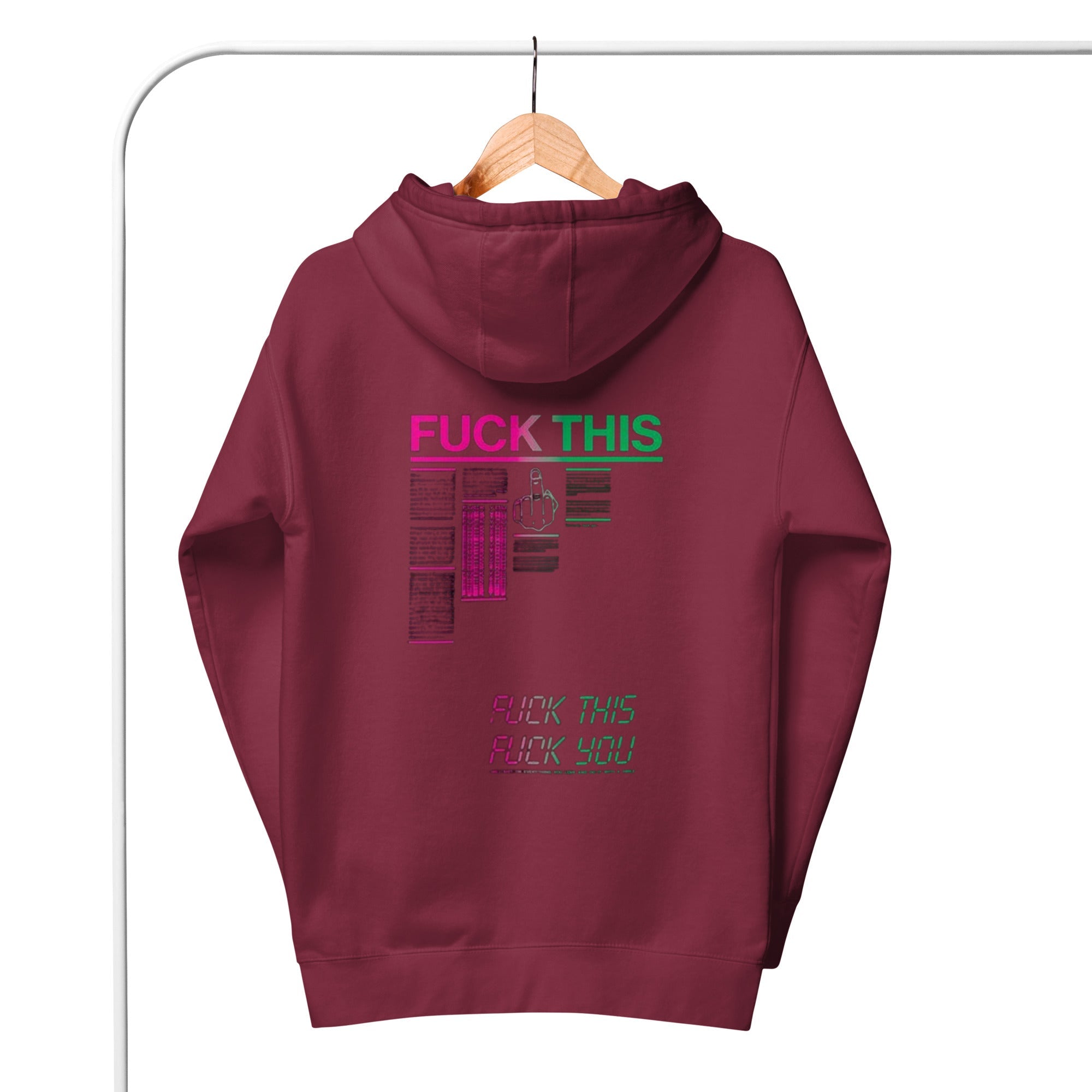 Fuck this error code Kapuzenpullover - NiZED - Shop Deutschland Noodosz