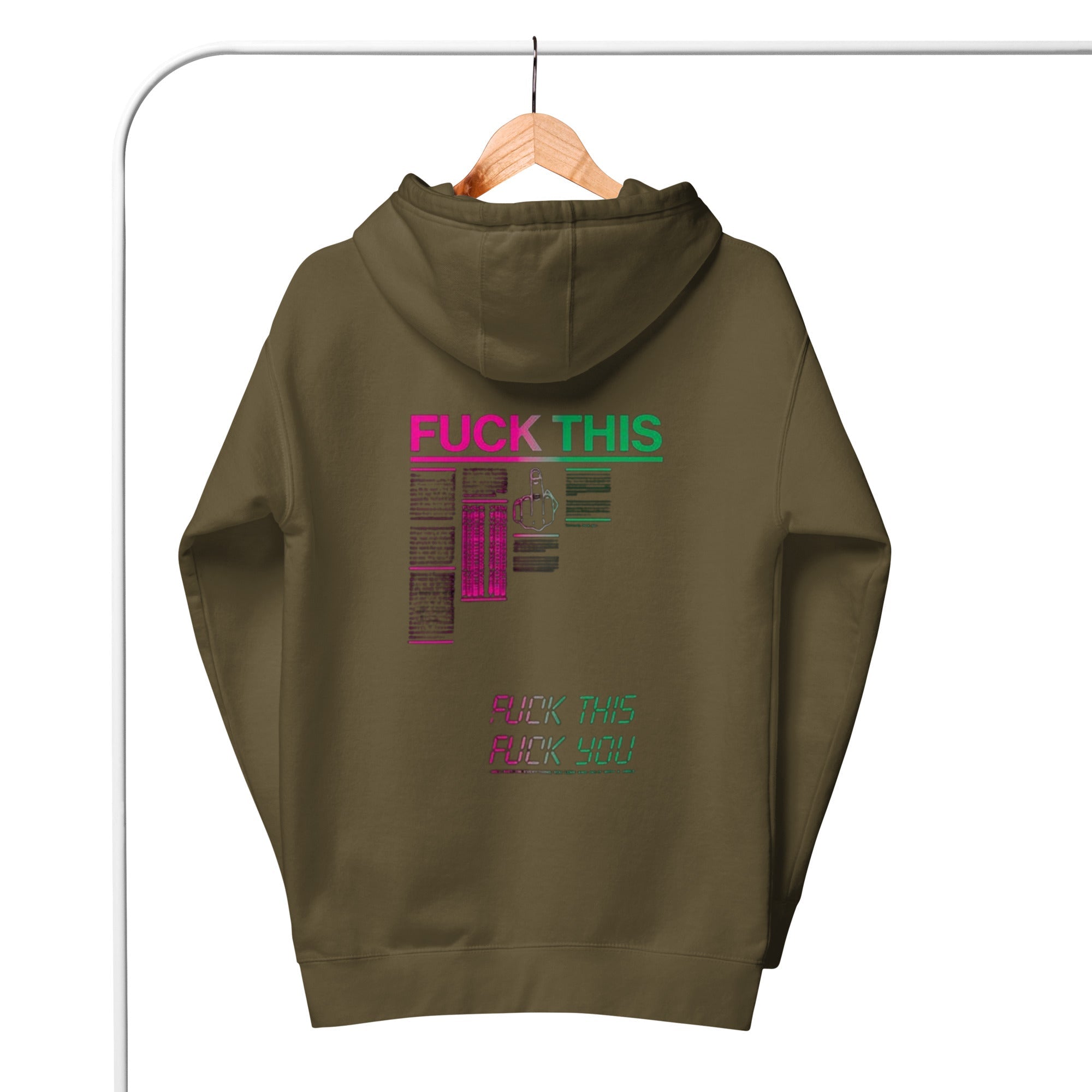 Fuck this error code Kapuzenpullover - NiZED - Shop Deutschland Noodosz