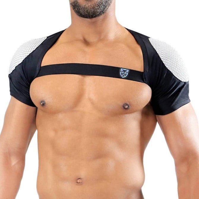 Full Harness 3D Black - Light Grey - TOF Paris - Shop Deutschland Noodosz