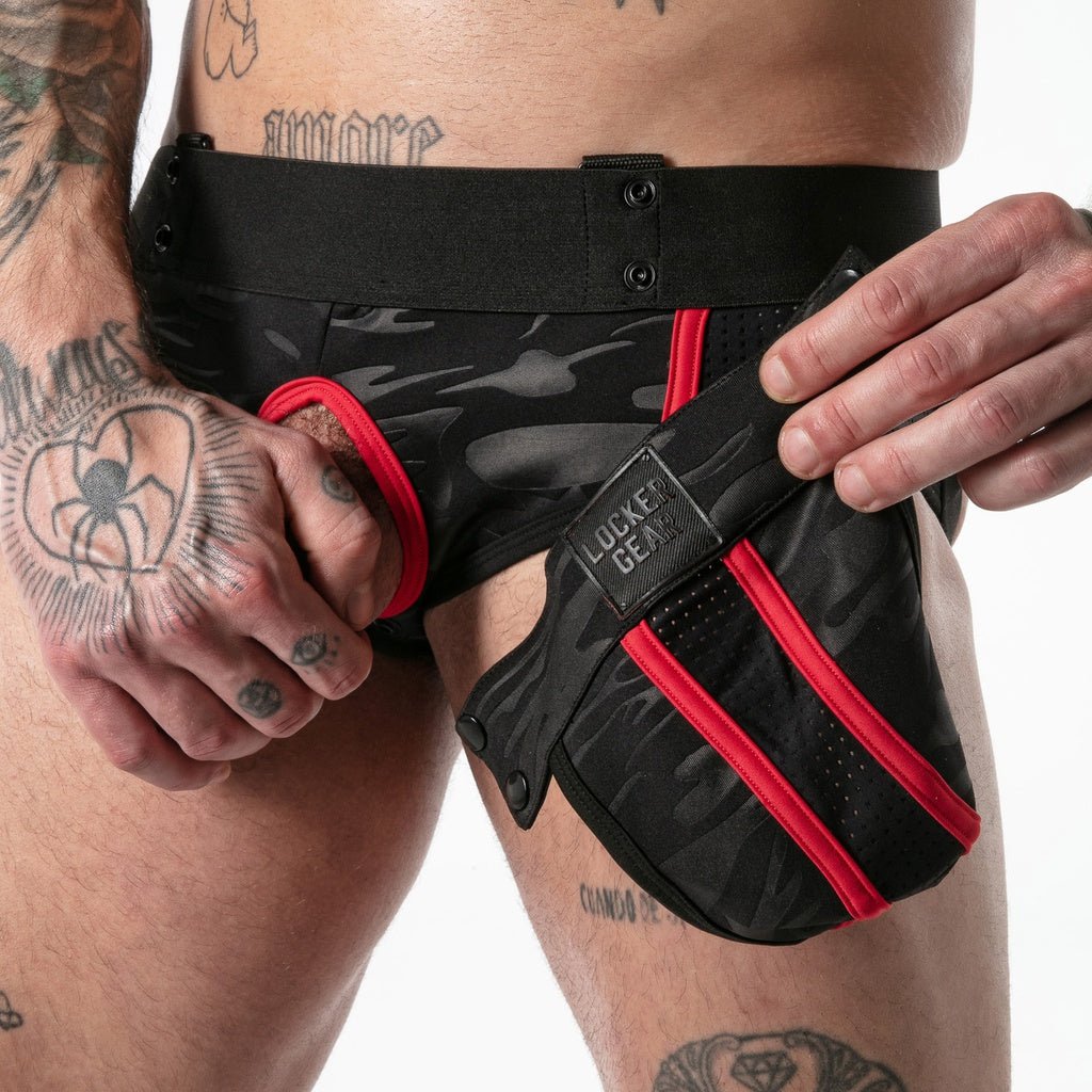 FULL MILITARY ACCESS JOCK BRIEF LK0140 - Slip Jockstrap - Locker Gear - Shop Deutschland Noodosz