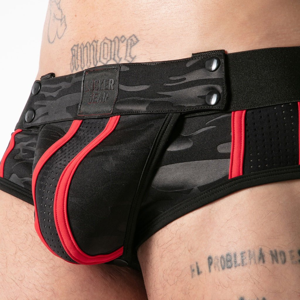 FULL MILITARY ACCESS JOCK BRIEF LK0140 - Slip Jockstrap - Locker Gear - Shop Deutschland Noodosz