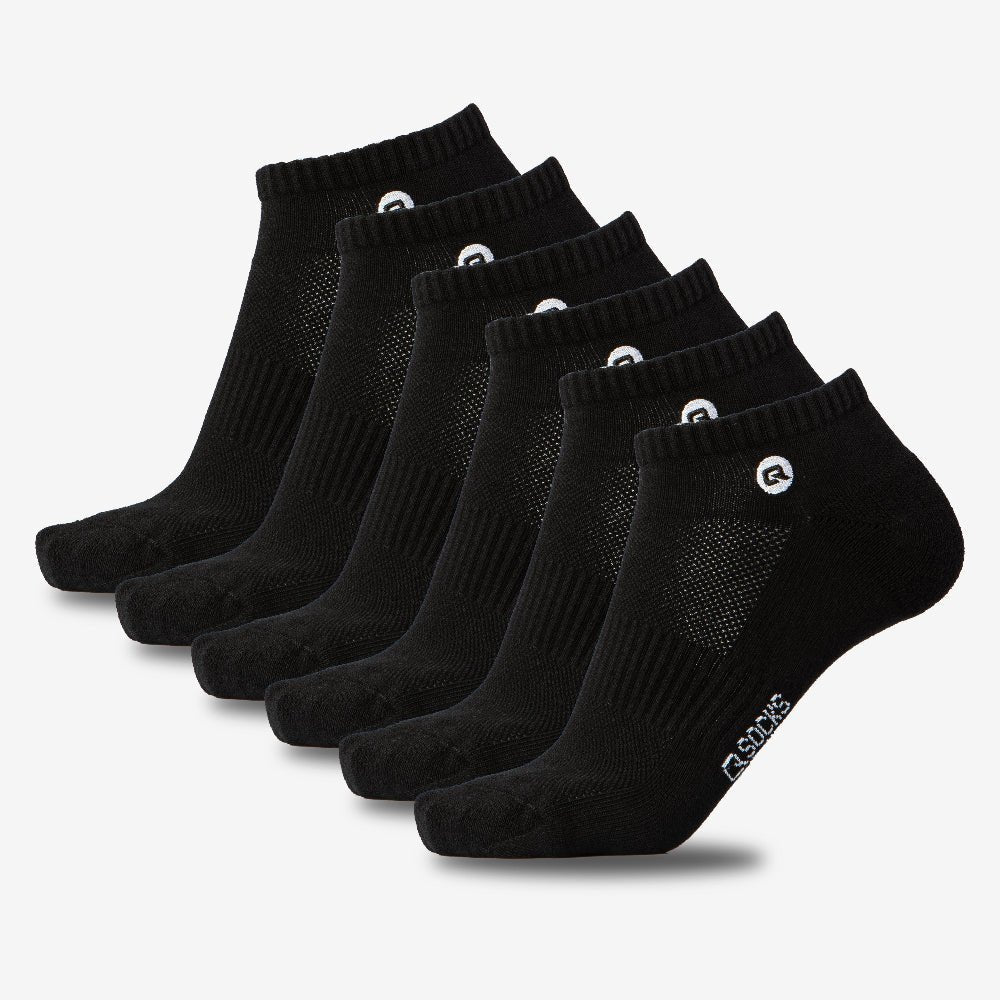 Gepolstert kurze Knöchel Socken für Damen und Herren 6X Paar - QOLONIA - Shop Deutschland Noodosz
