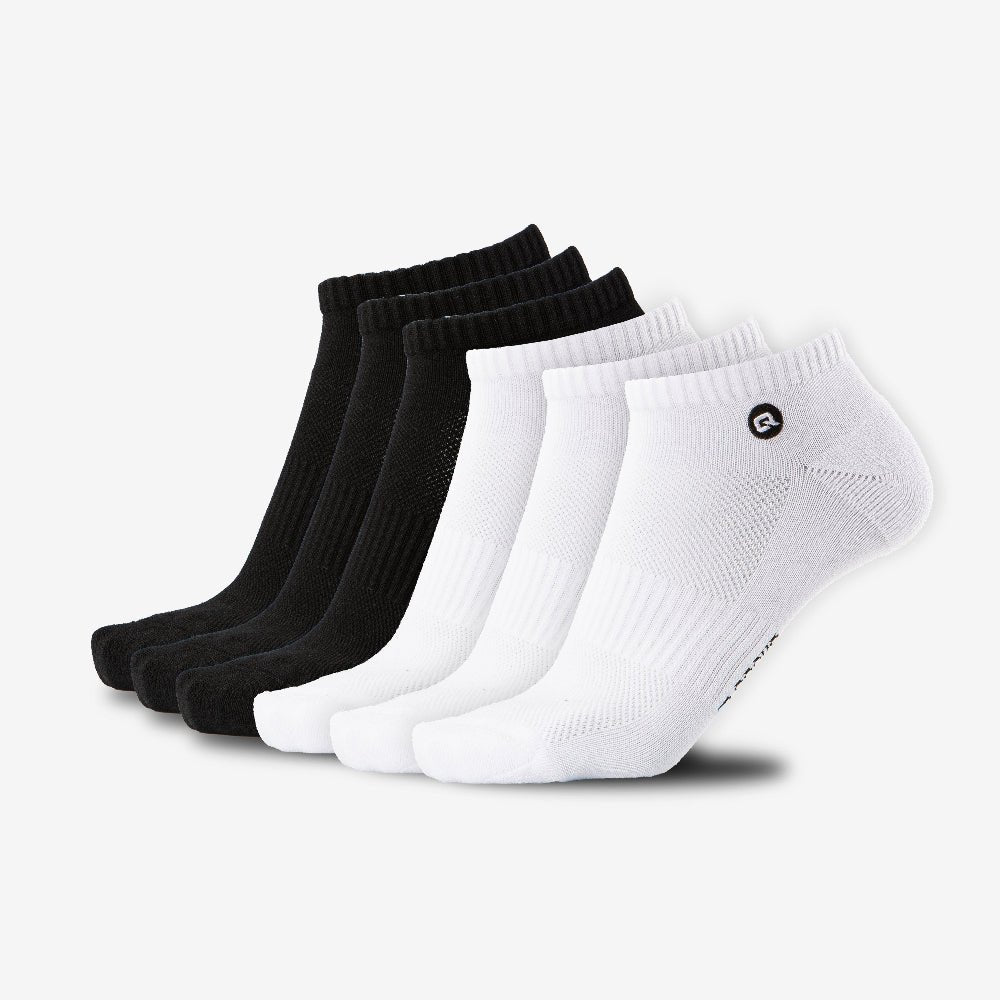 Gepolstert kurze Knöchel Socken für Damen und Herren 6X Paar - QOLONIA - Shop Deutschland Noodosz