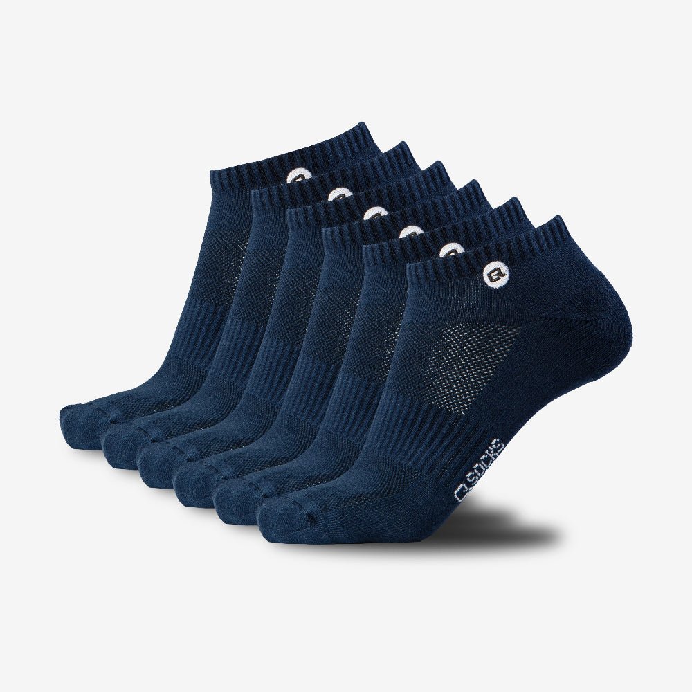 Gepolstert kurze Knöchel Socken für Damen und Herren 6X Paar - QOLONIA - Shop Deutschland Noodosz