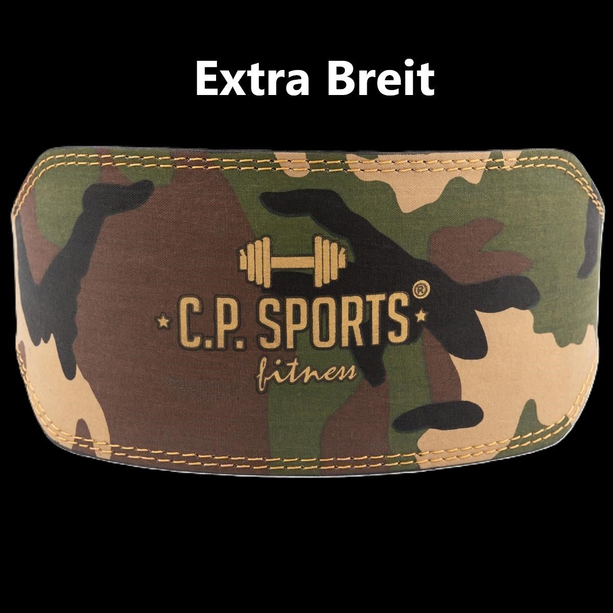 Gewichthebergürtel - Camouflage Grün - C.P. Sports - T4 - 9+11 - MG Sports Company - Shop Deutschland Noodosz
