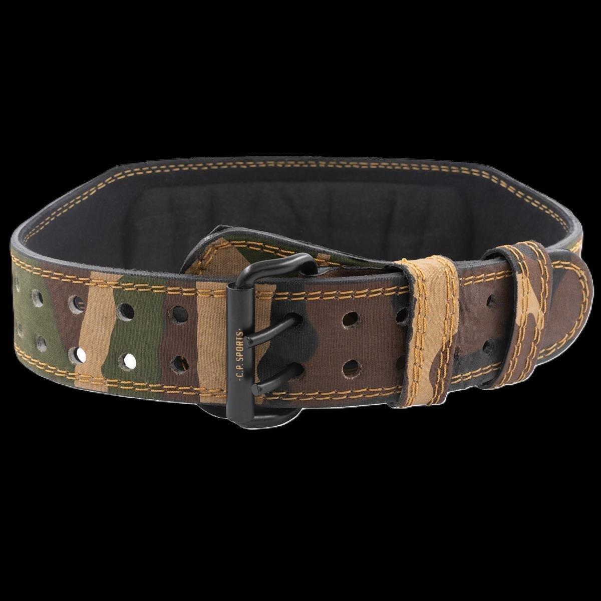 Gewichthebergürtel - Camouflage Grün - C.P. Sports - T4 - 9+11 - MG Sports Company - Shop Deutschland Noodosz