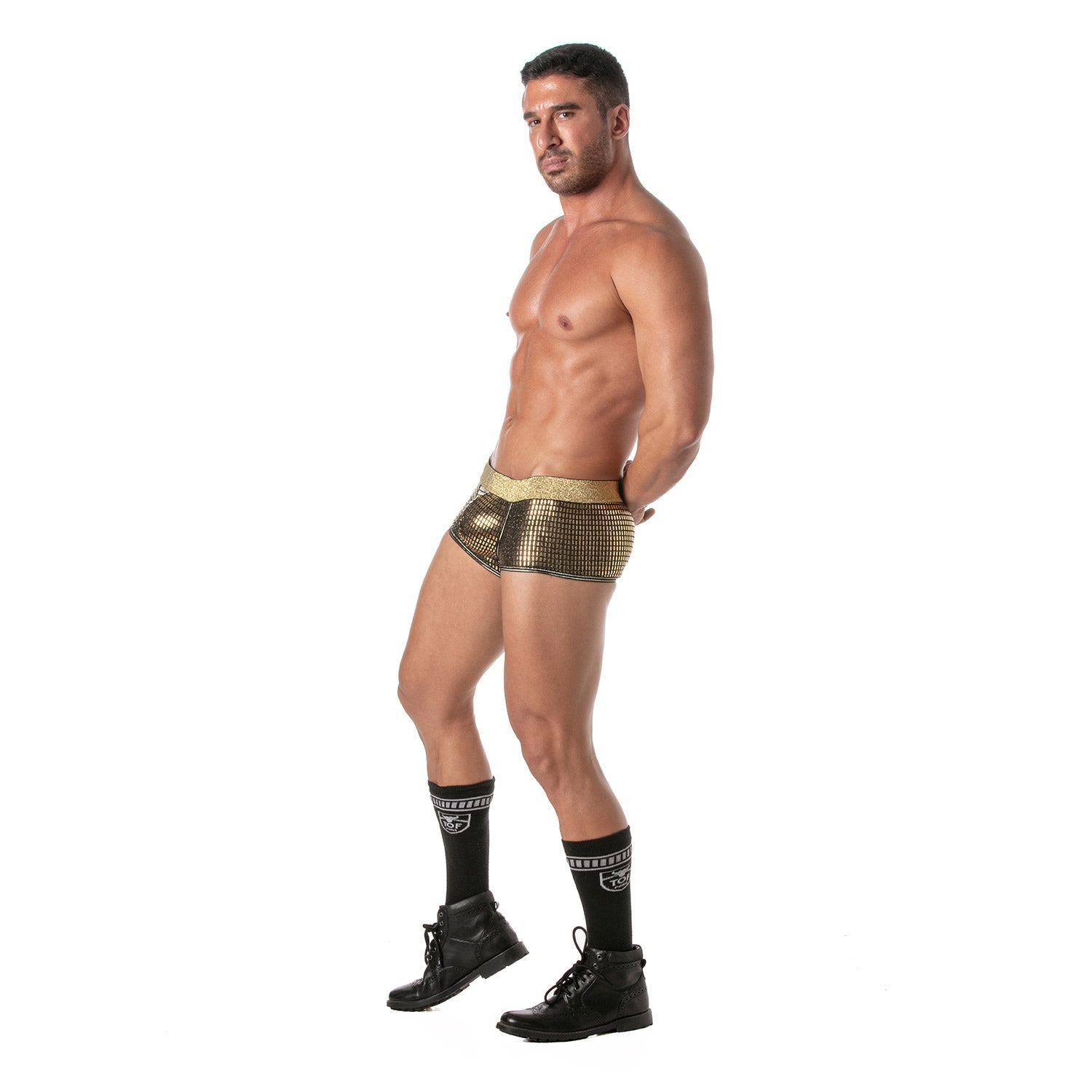 Glitzer - Boxer Gold - TOF Paris - Shop Deutschland Noodosz