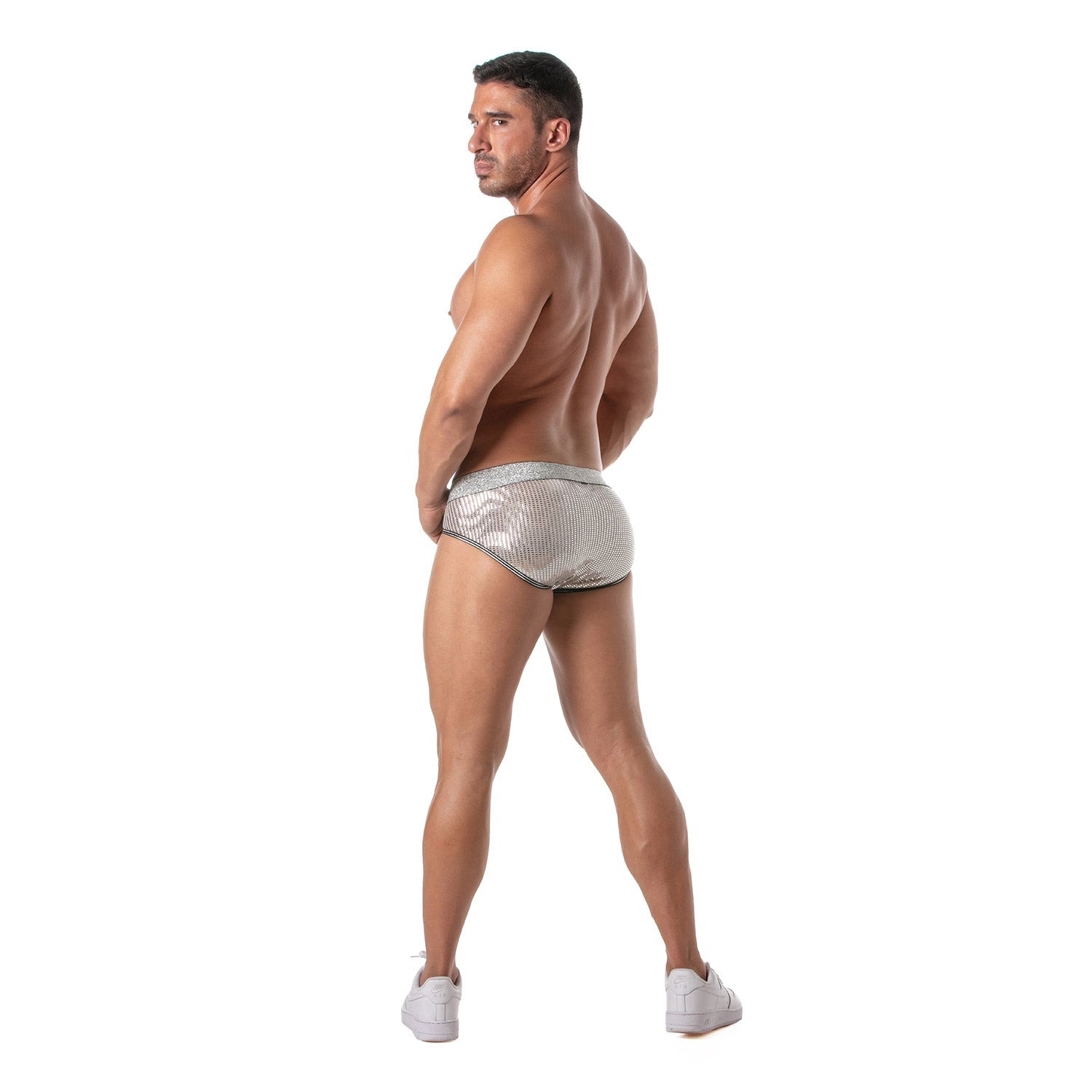 Glitzer - Slip Silber - TOF Paris - Shop Deutschland Noodosz
