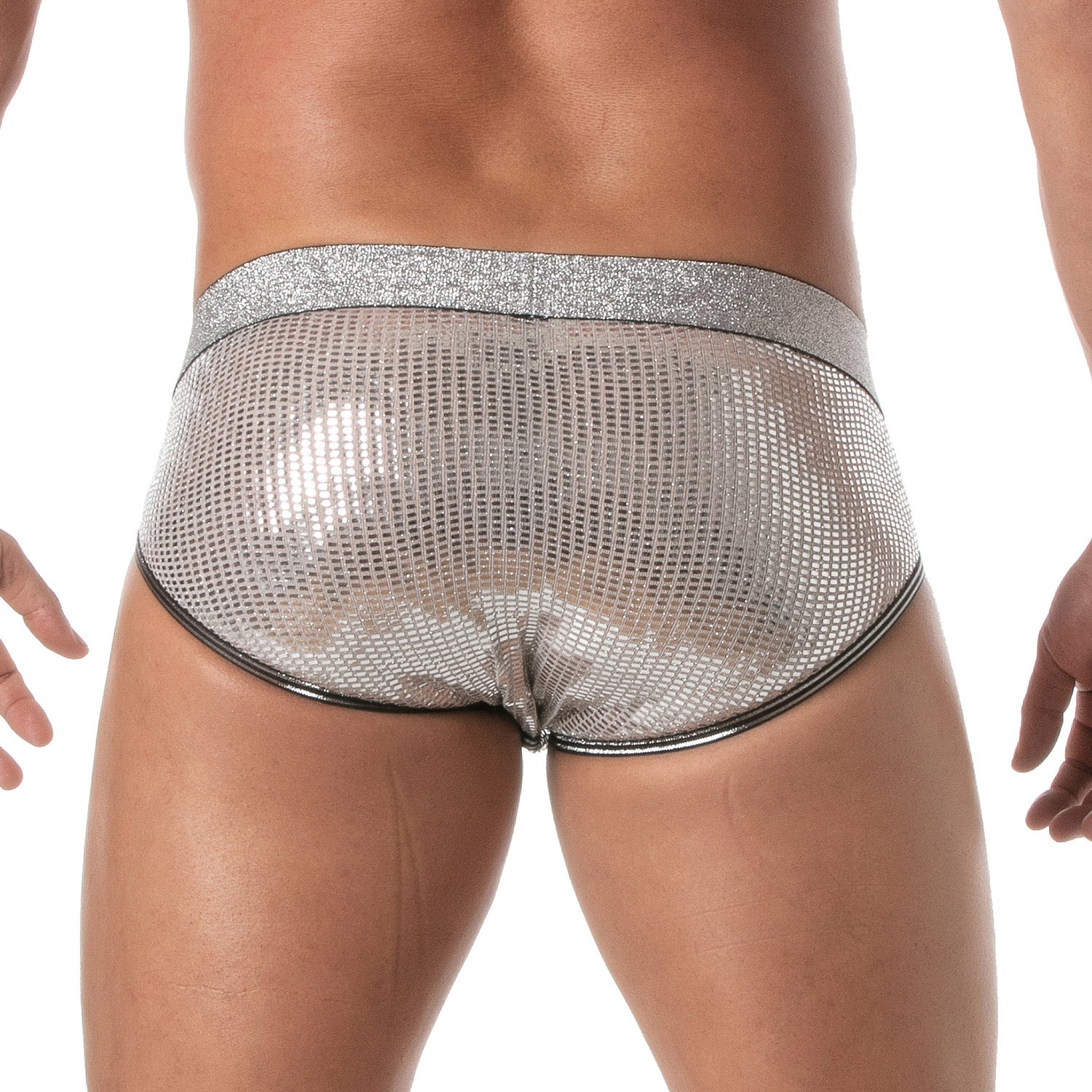 Glitzer - Slip Silber - TOF Paris - Shop Deutschland Noodosz