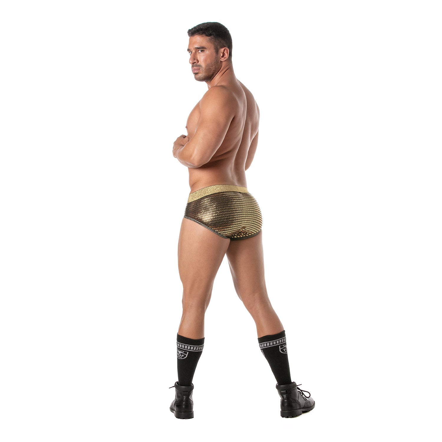 Goldener Glitzer - Slip - TOF Paris - Shop Deutschland Noodosz