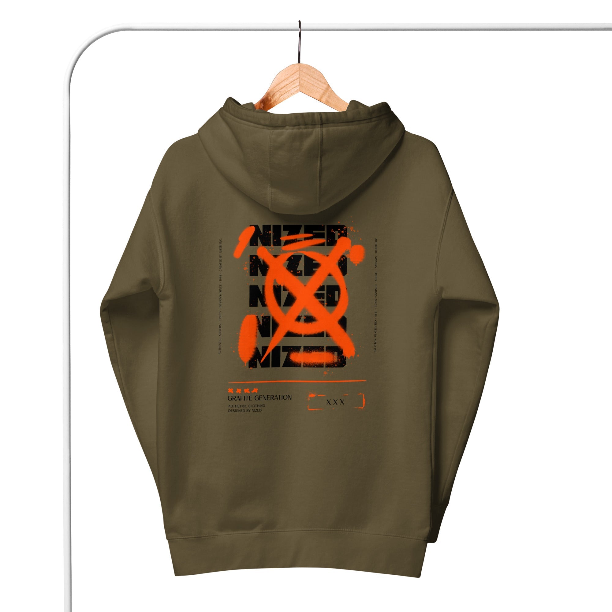 Graffiti Culture Kapuzenpullover - NiZED - Shop Deutschland Noodosz