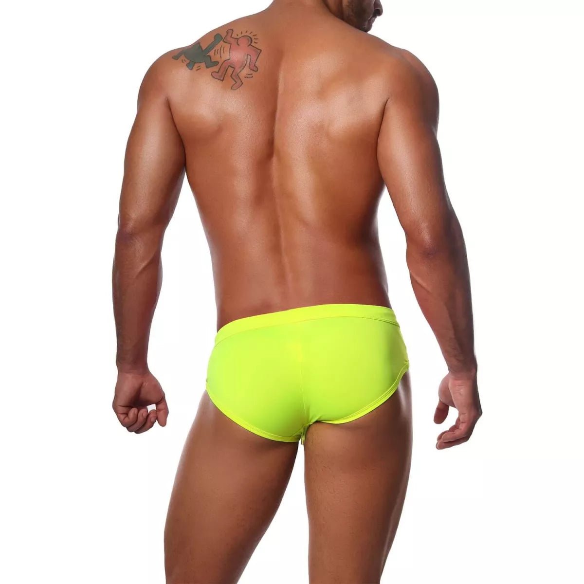 Happy Badehose, Badeslip – Neon - Gelb - TOF Paris - Shop Deutschland Noodosz