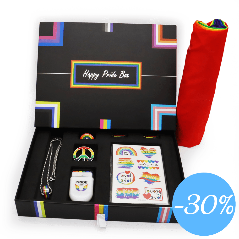 Happy Pride (Geschenk - ) Box - Gay - Shop.berlin - Shop Deutschland Noodosz