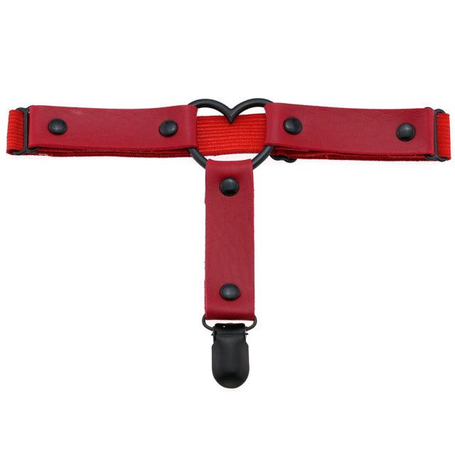 Heart Leg Garter Strap - Pole - Shop Deutschland Noodosz