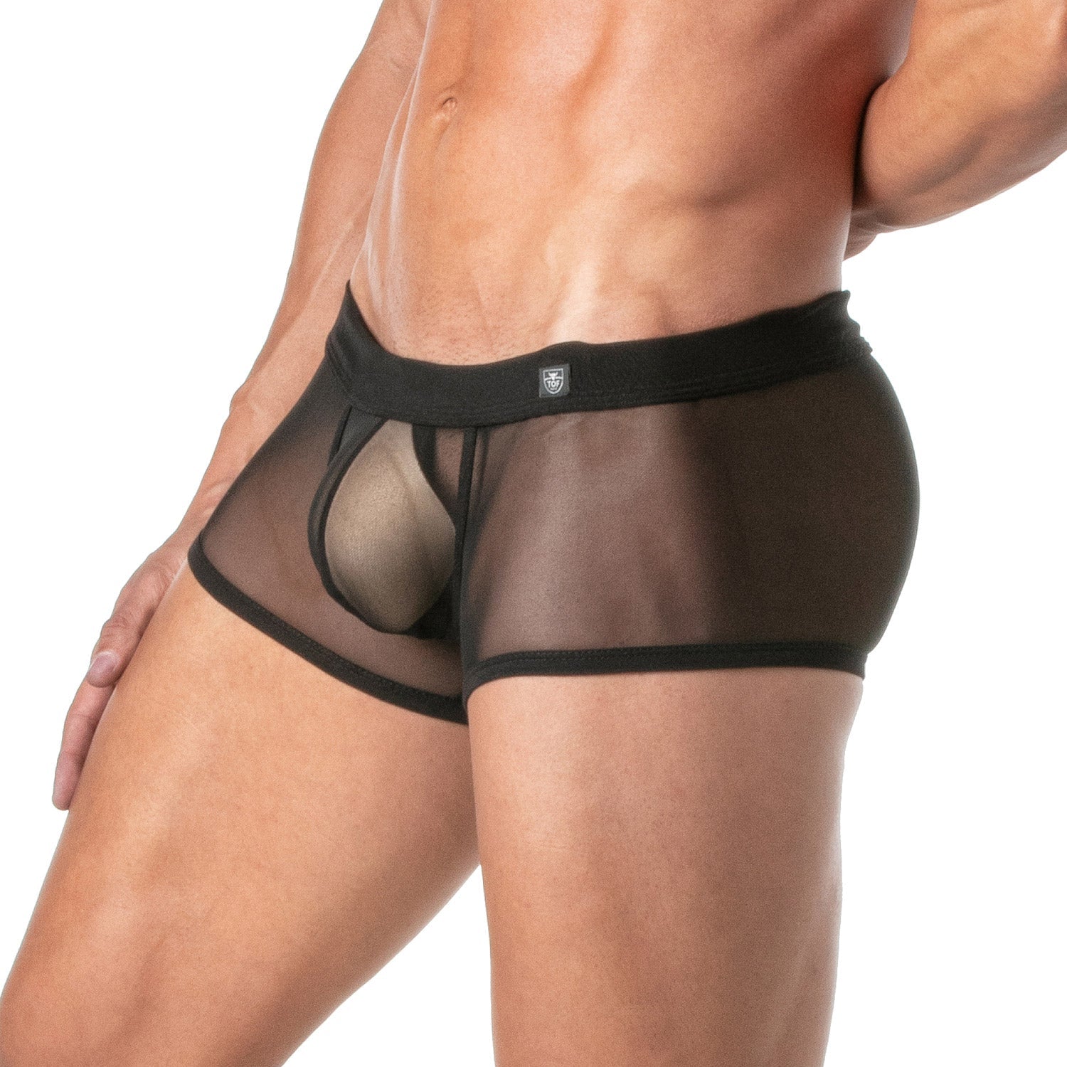 Herren - Boxer aus transparentem Mesh - TOF Paris - Shop Deutschland Noodosz