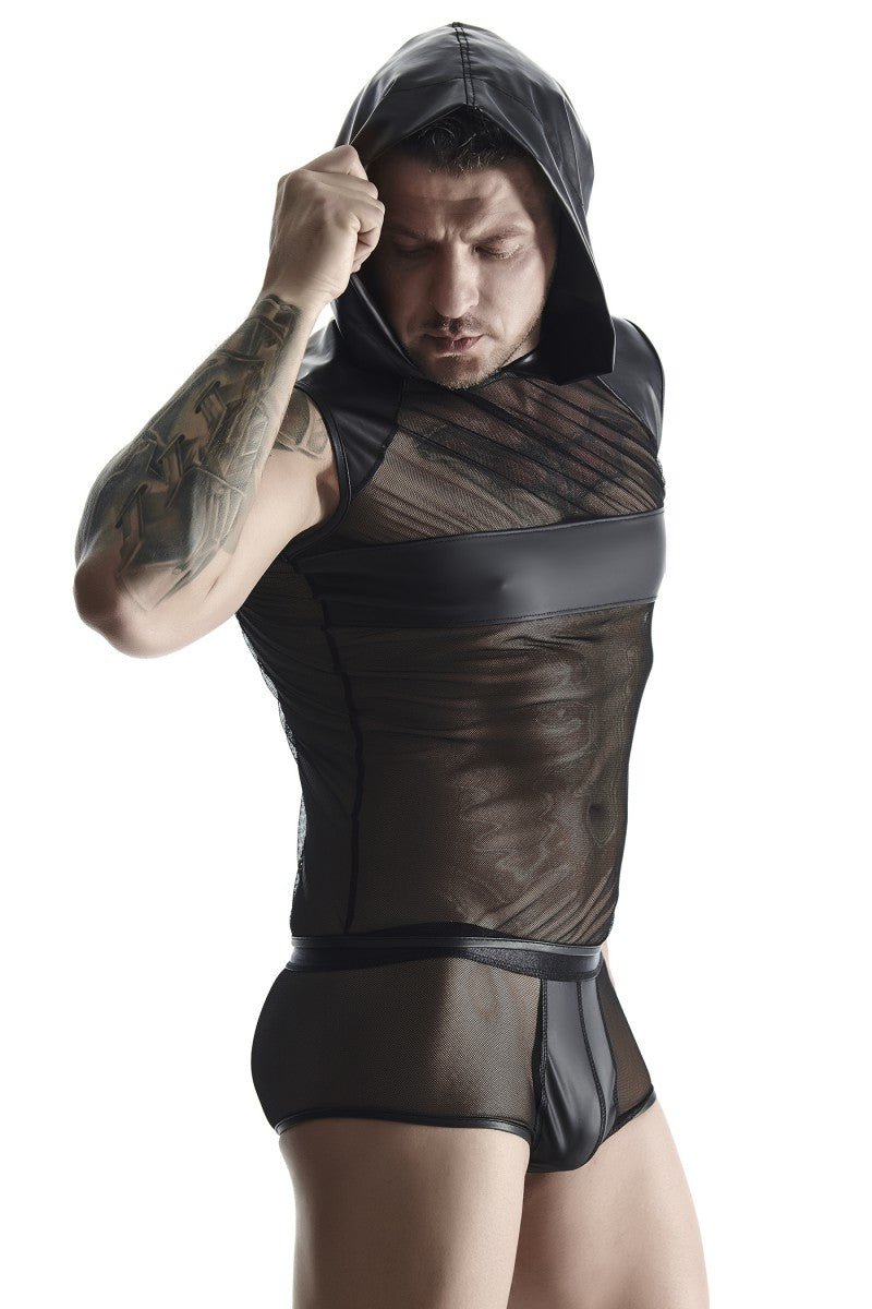 Hooded Line Shirt - Pole - Shop Deutschland Noodosz