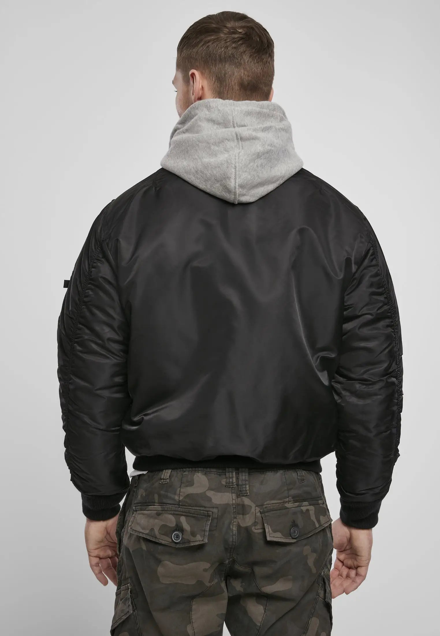 Hooded MA1 Bomber Jacket