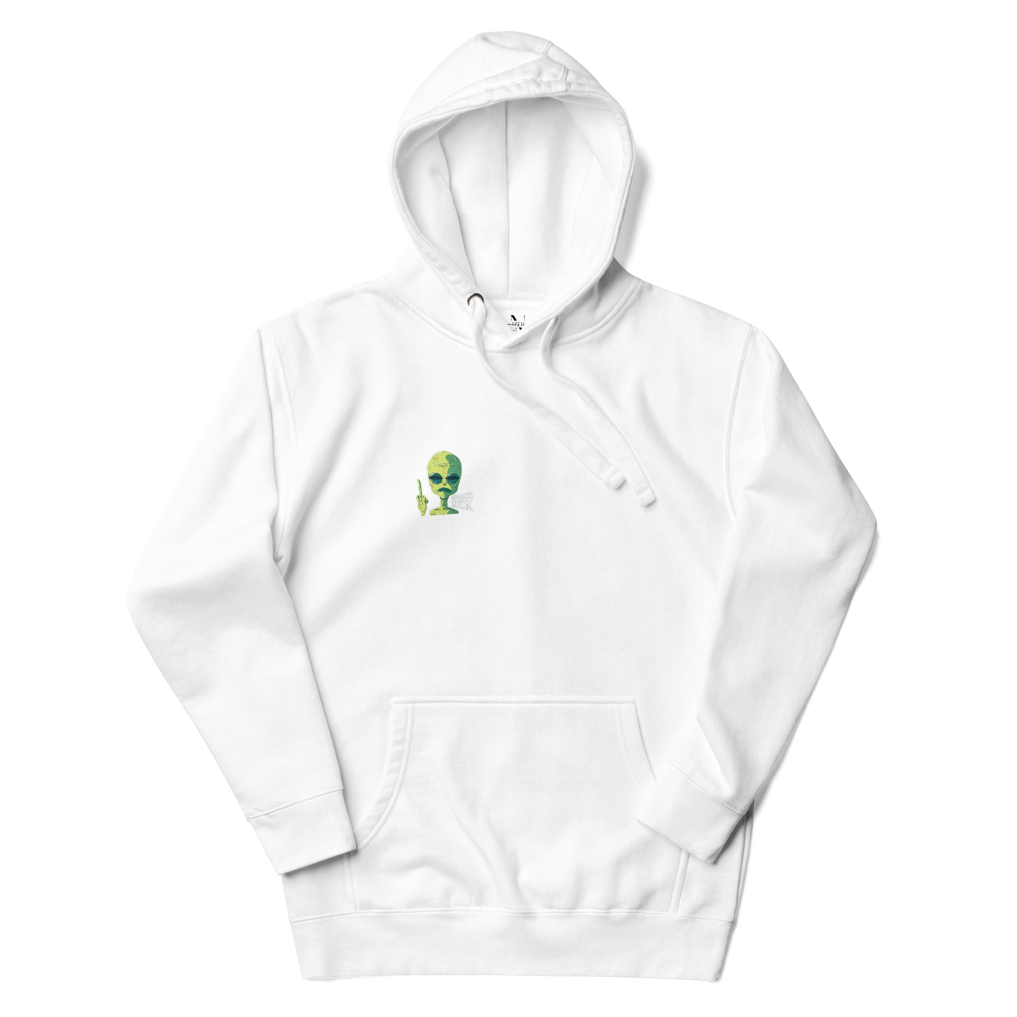 Humans suck x Alien Kapuzenpullover - NiZED - Shop Deutschland Noodosz