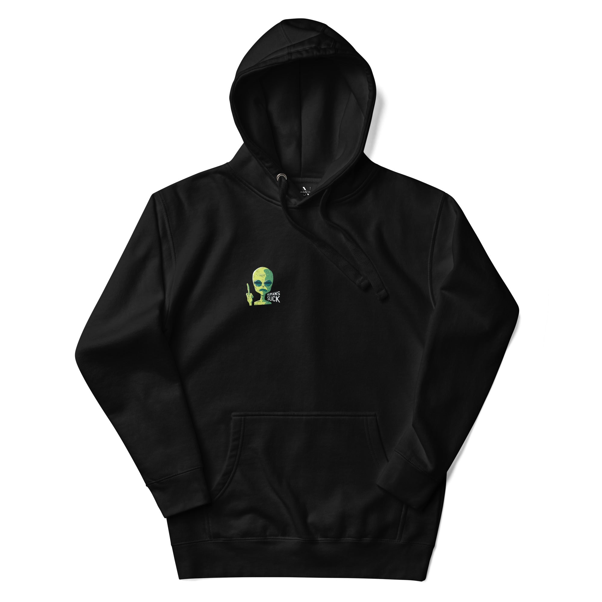 Humans suck x Alien Kapuzenpullover - NiZED - Shop Deutschland Noodosz
