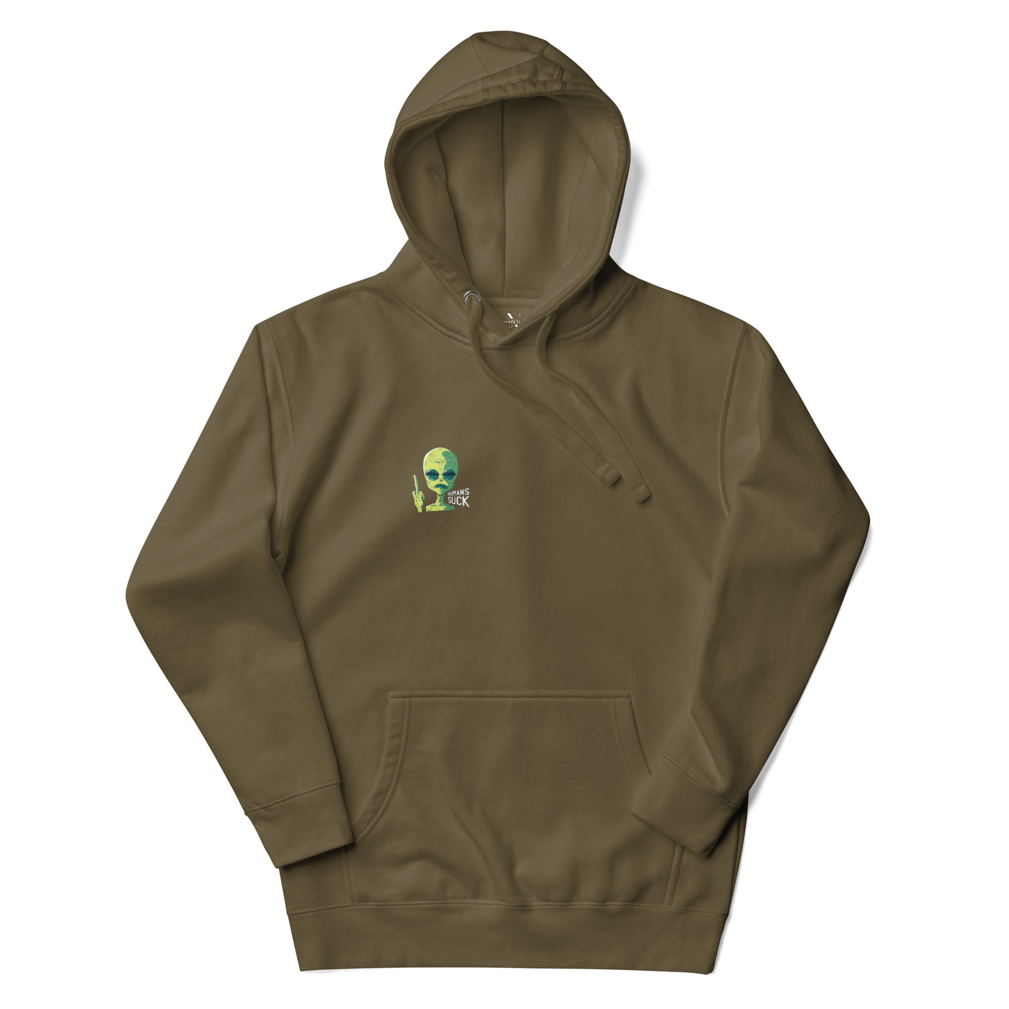 Humans suck x Alien Kapuzenpullover - NiZED - Shop Deutschland Noodosz