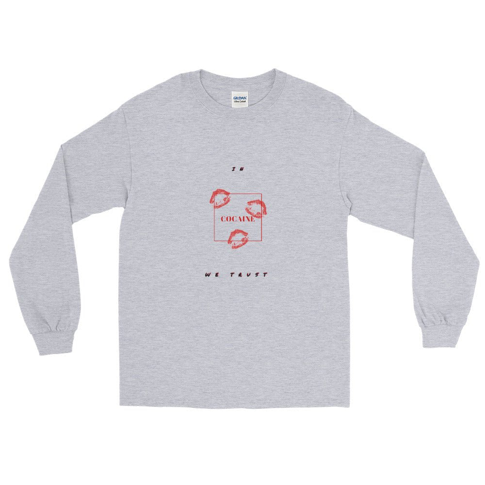 In Cocaine we trust Langarmshirt - NiZED - Shop Deutschland Noodosz