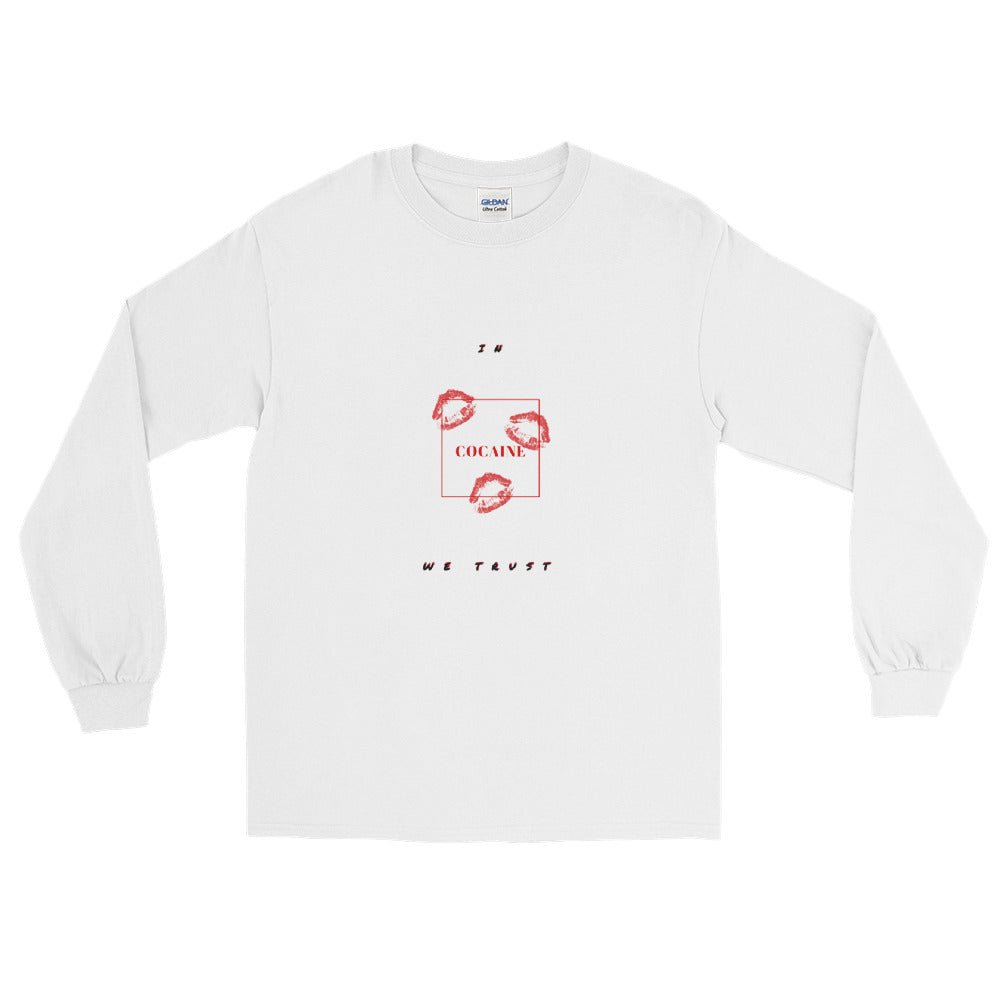 In Cocaine we trust Langarmshirt - NiZED - Shop Deutschland Noodosz