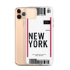 NEW YORK x iPhone Case