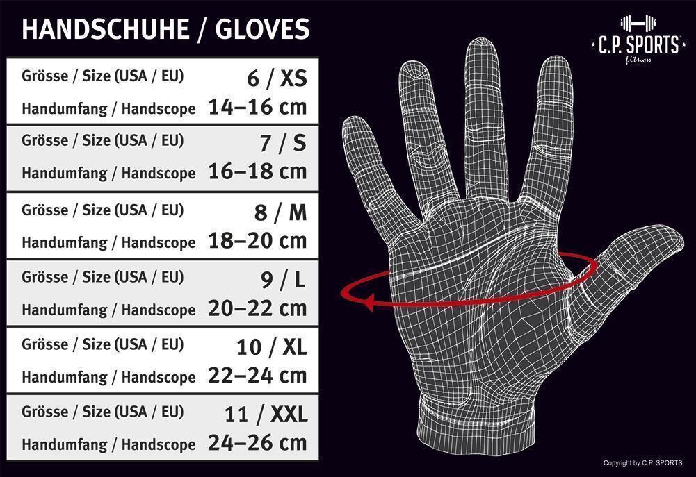 IRON - Fitness Handschuhe / Mountainbiking - C.P. SPORTS - F6 - MG Sports Company - Shop Deutschland Noodosz