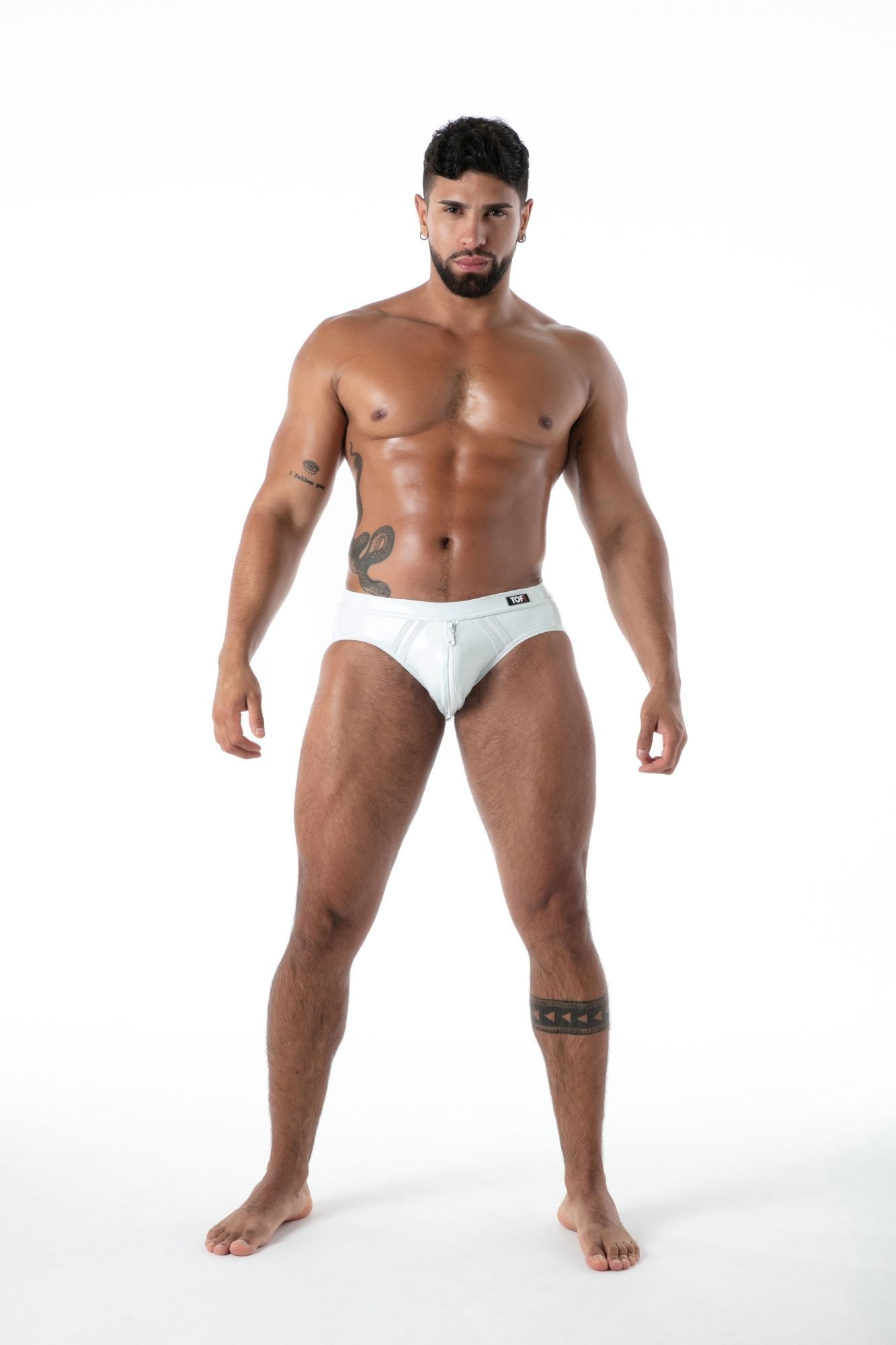 Jock - Slip – Latex - Slip „Second Skin“ in Weiß - TOF Paris - Shop Deutschland Noodosz