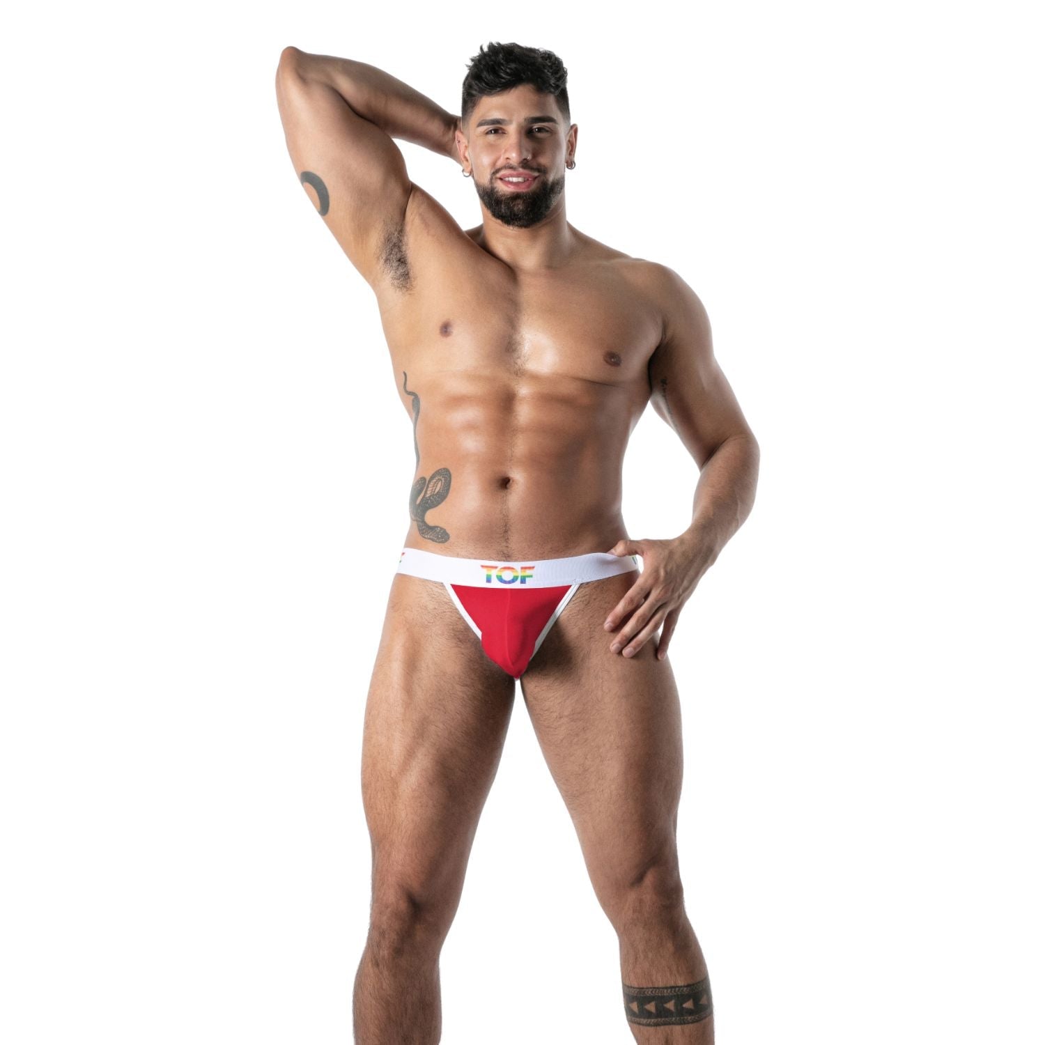 Jockstrap Pride — Strahlendes Rot - TOF Paris - Shop Deutschland Noodosz