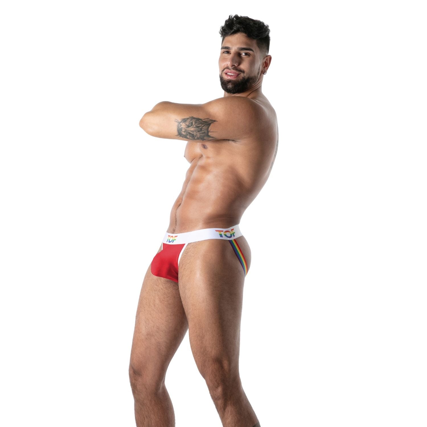 Jockstrap Pride — Strahlendes Rot - TOF Paris - Shop Deutschland Noodosz