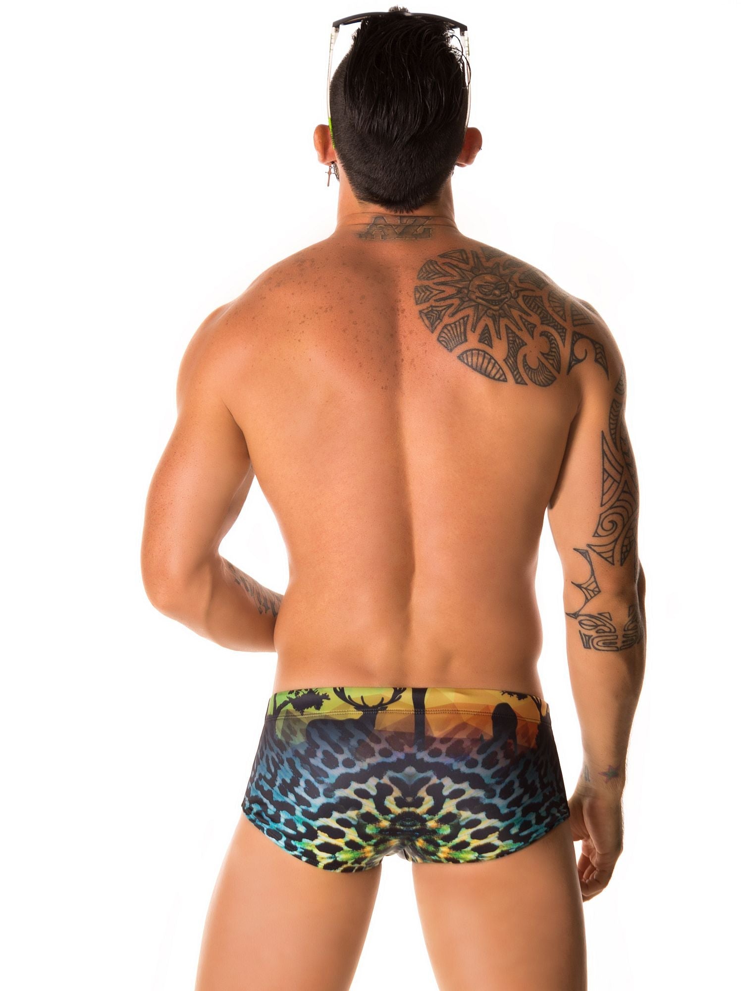 JOR 0200 ANIMAL Badehose, Badeslip bedruckt Animal - Print - Jor - Shop Deutschland Noodosz