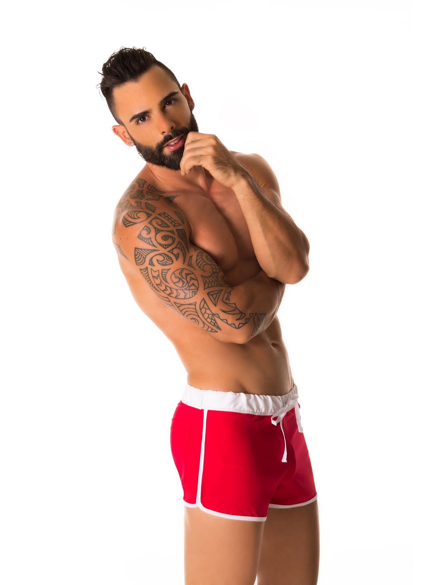 JOR 0218 FIT kurze Sporthose Laufhose Sprintershorts - noodosz - Jor - Kleidung & Accessoires:Herren:Herrenmode:Fitnessmode:Lange Sporthosen