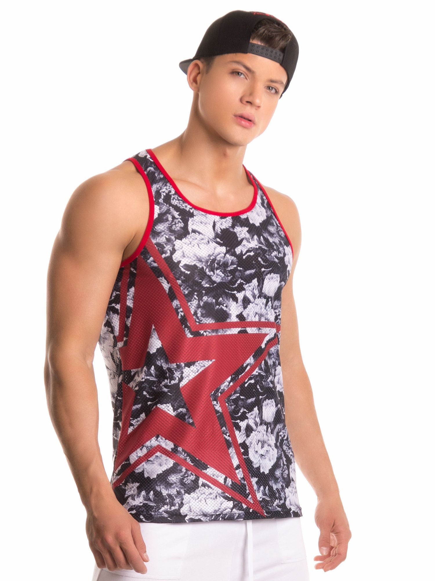 JOR 0261 BLOOM Herren Tank Top - noodosz - Jor - Kleidung & Accessoires:Herrenmode:Shirts & Hemden:T - Shirts