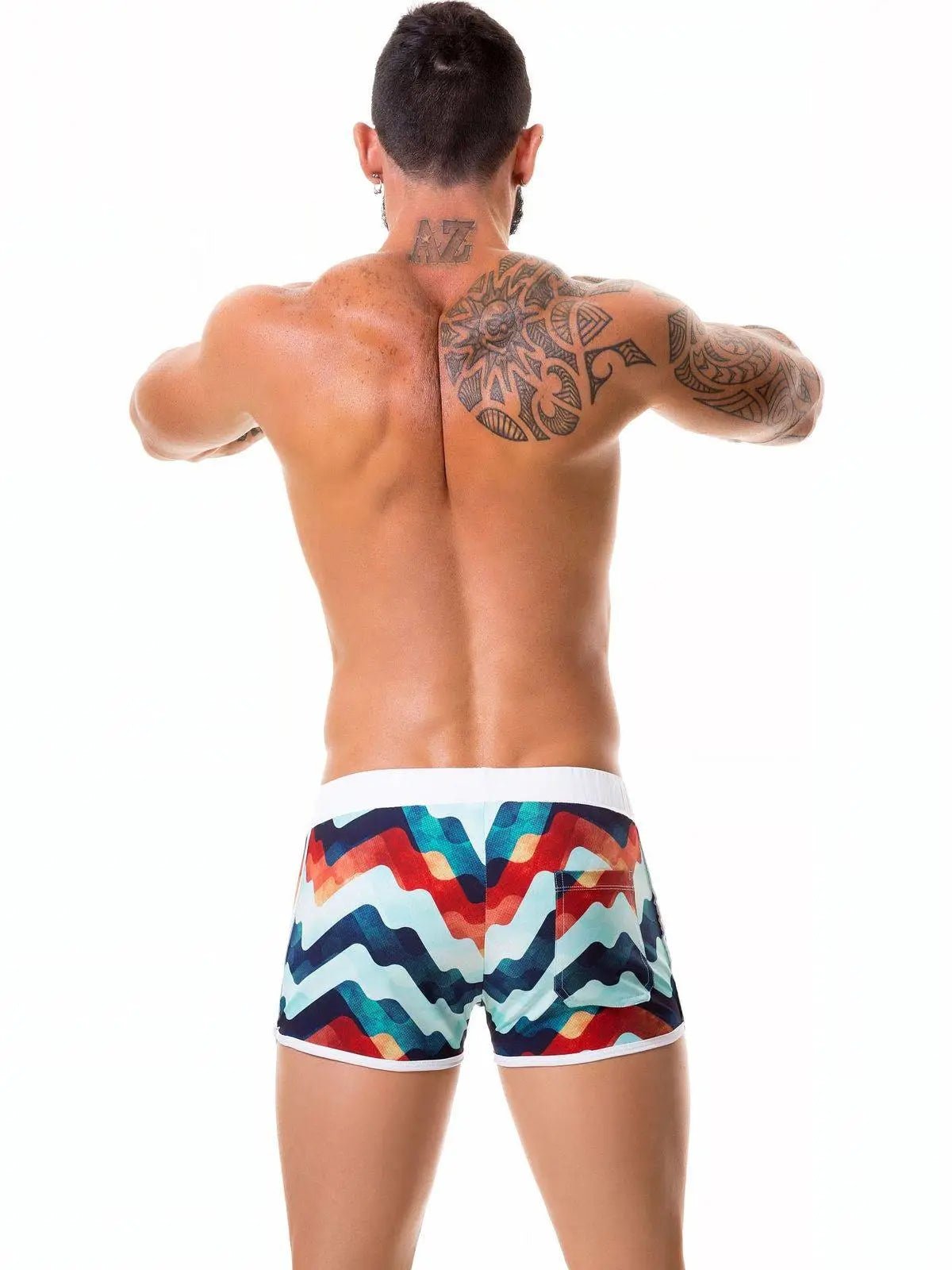 JOR 0356 Badeshorts Badehose kurze Schwimmshorts Surfershort - noodosz