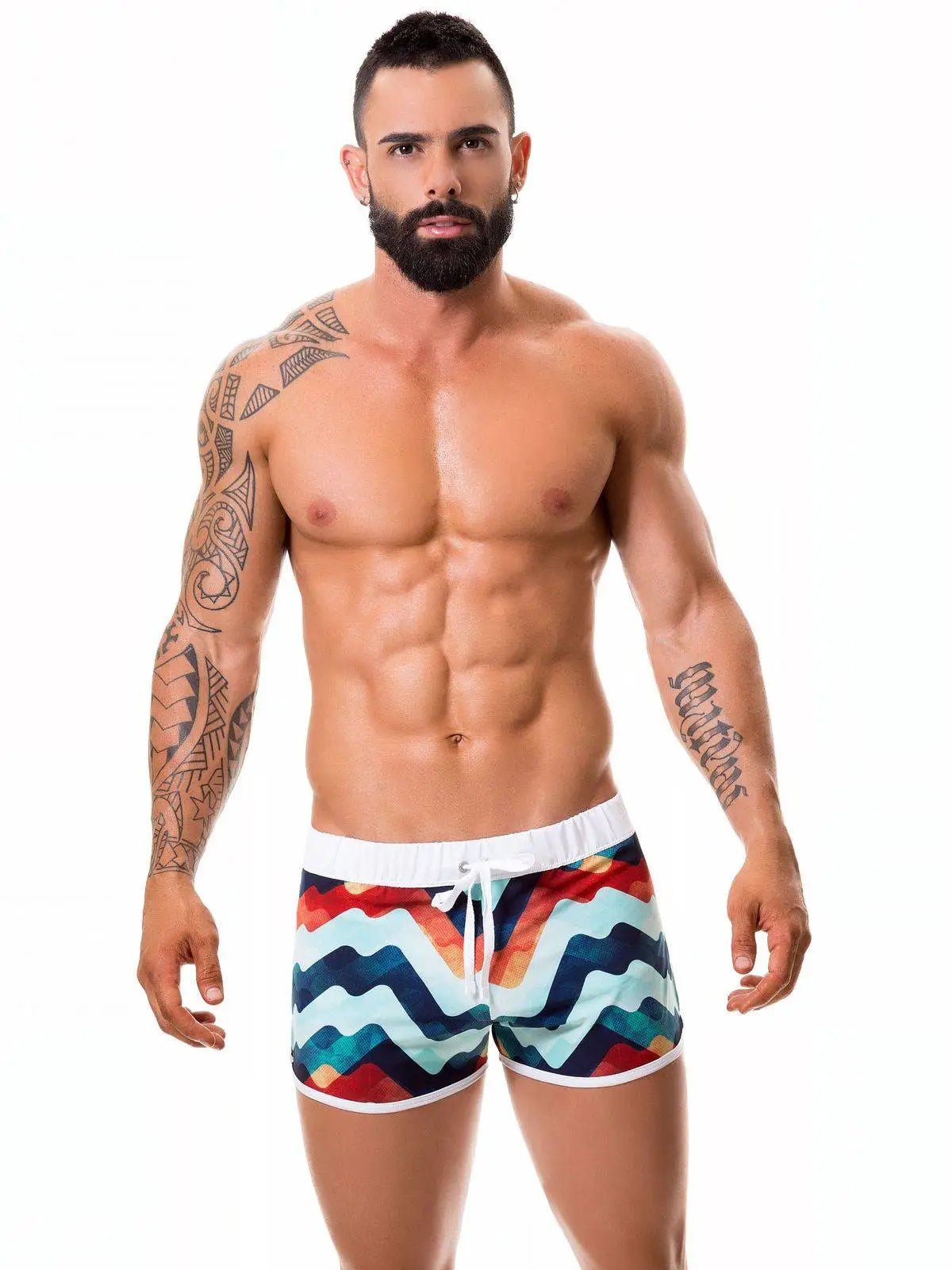 JOR 0356 Badeshorts Badehose kurze Schwimmshorts Surfershort - noodosz