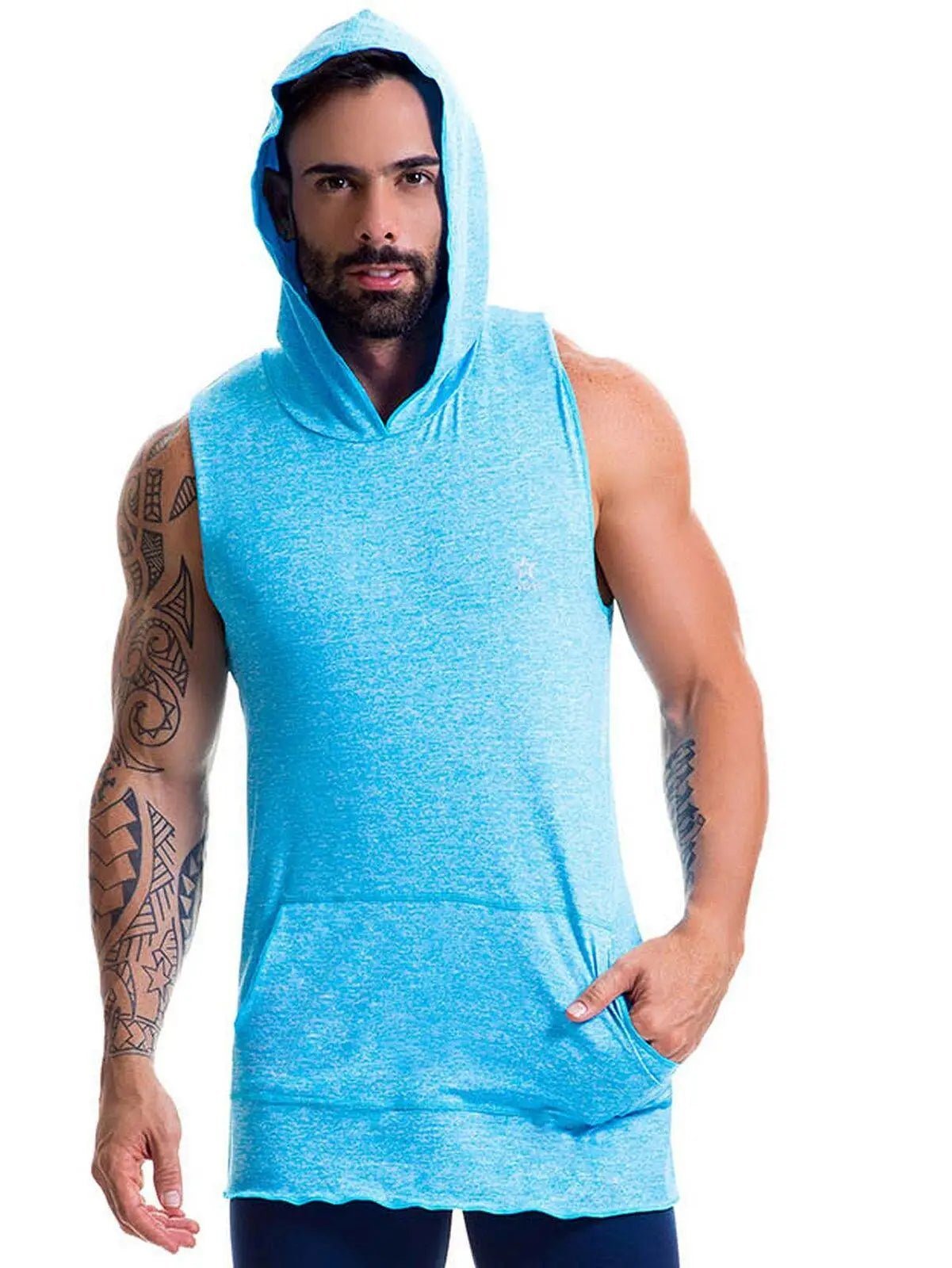 JOR 0366 Hoodie Sweatshirt Muscleshirt Fitness Stringer Tanktop - noodosz