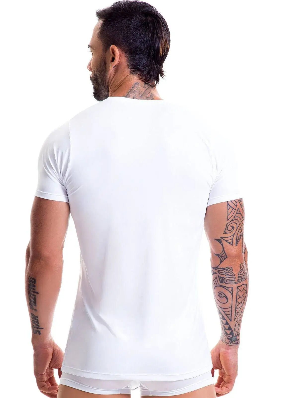 JOR 0381 BASIC T-Shirt Unterhemd Untershirt Rundhals Kurzarm Shortsleeve - noodosz