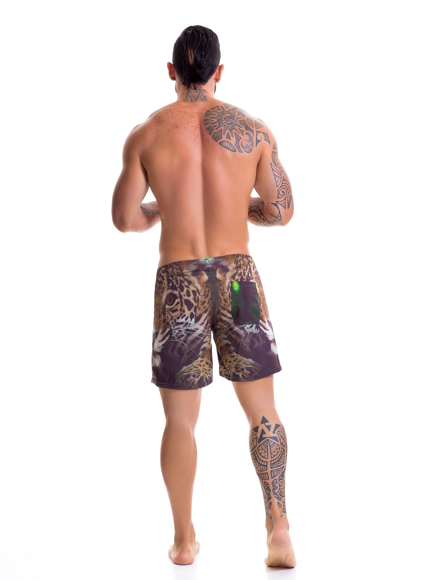 JOR 0437 AMAZONIA Boardshorts Badeshorts Badehose Surfershorts bedruckt Motiv - noodosz - Jor - Kleidung & Accessoires:Herren:Herrenmode:Bademode