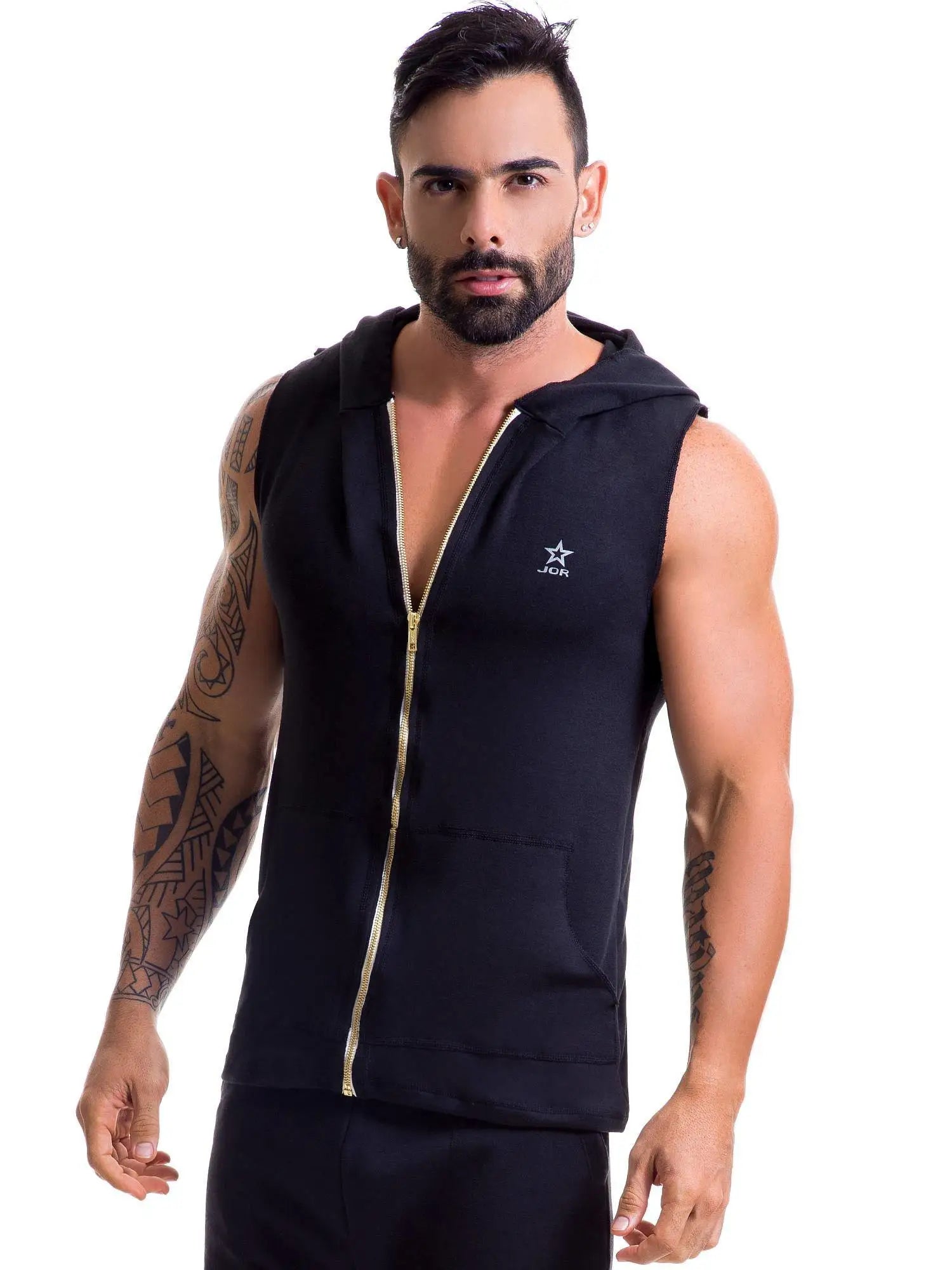 JOR 0441 Hoodie Herren Sweatshirt Kapuzenpulli Kapuzenshirt Gym Fitness - noodosz