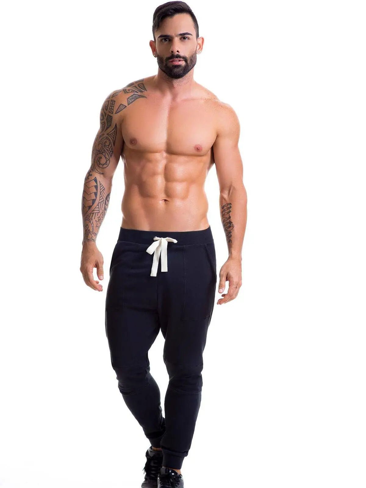 JOR 0442 LONDON lange Sporthose Trainingshose Sweatpant Jogginghose Loungepant - noodosz