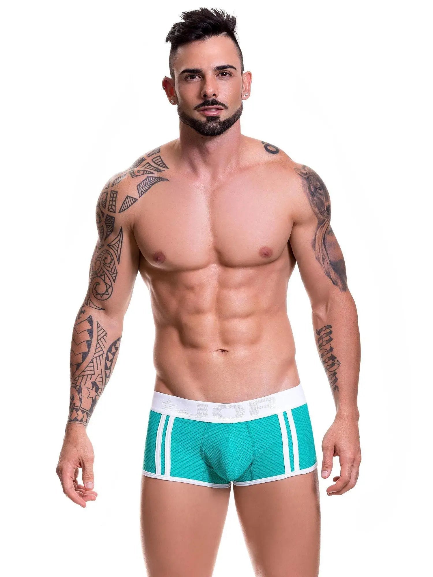 JOR 0448 ELECTRO Herren Slip-Jock Jockstrap Mesh Netz Unterwäsche - noodosz