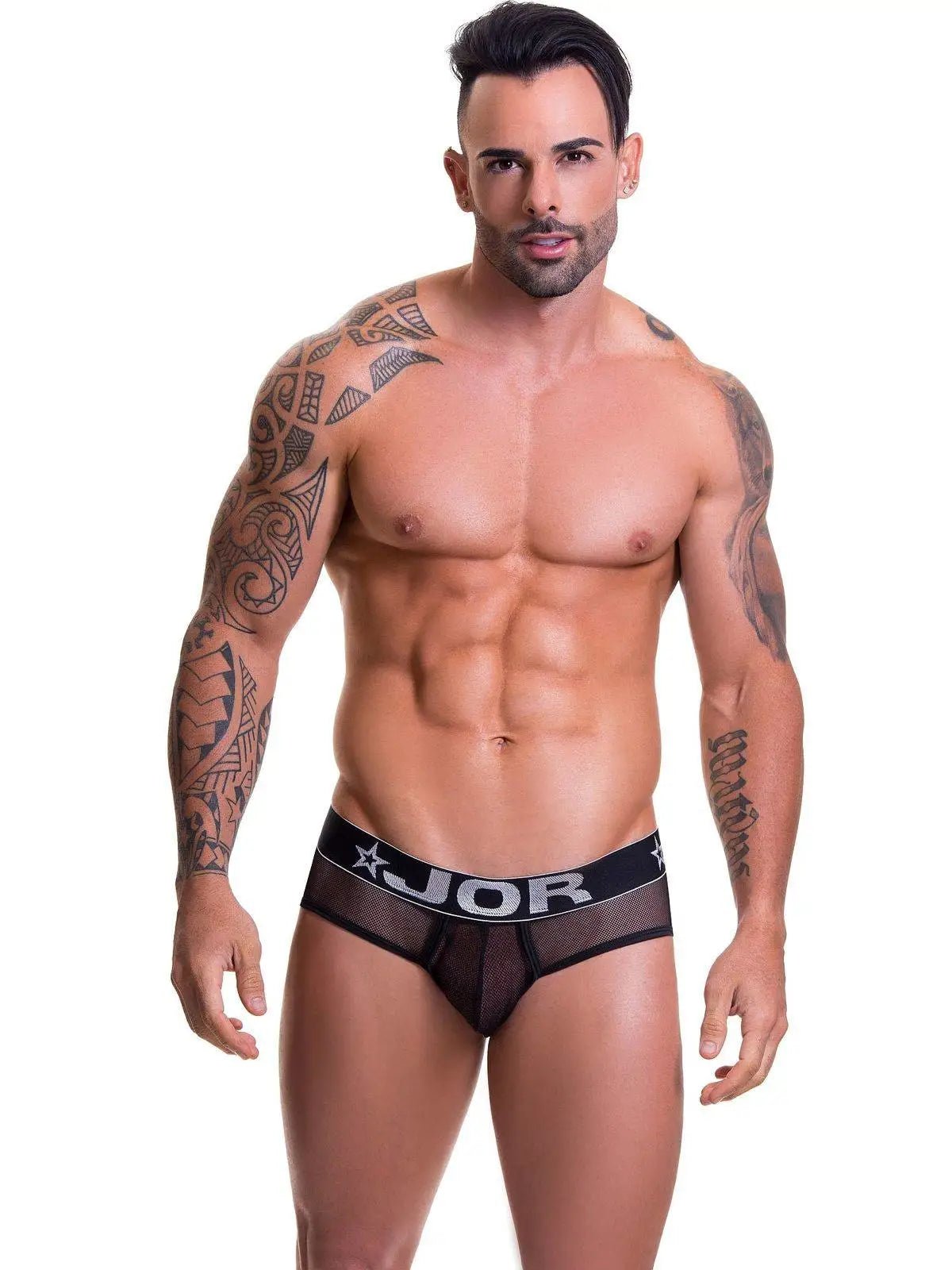 JOR 0526 MERCURY Herren Mesh Unterhose Slip Brief Netz Fishnet Fischnetz - noodosz