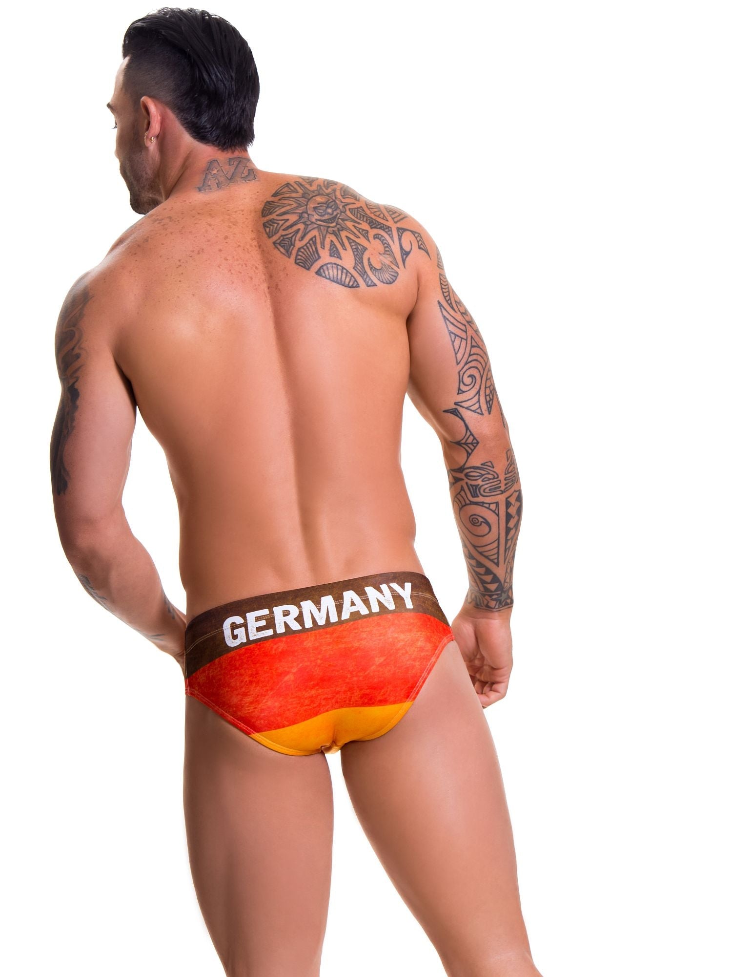 JOR 0583 GERMANY Herren Badehose, bedruckt deutsche Flagge - noodosz - Jor - Kleidung & Accessoires:Herren:Herrenmode:Bademode