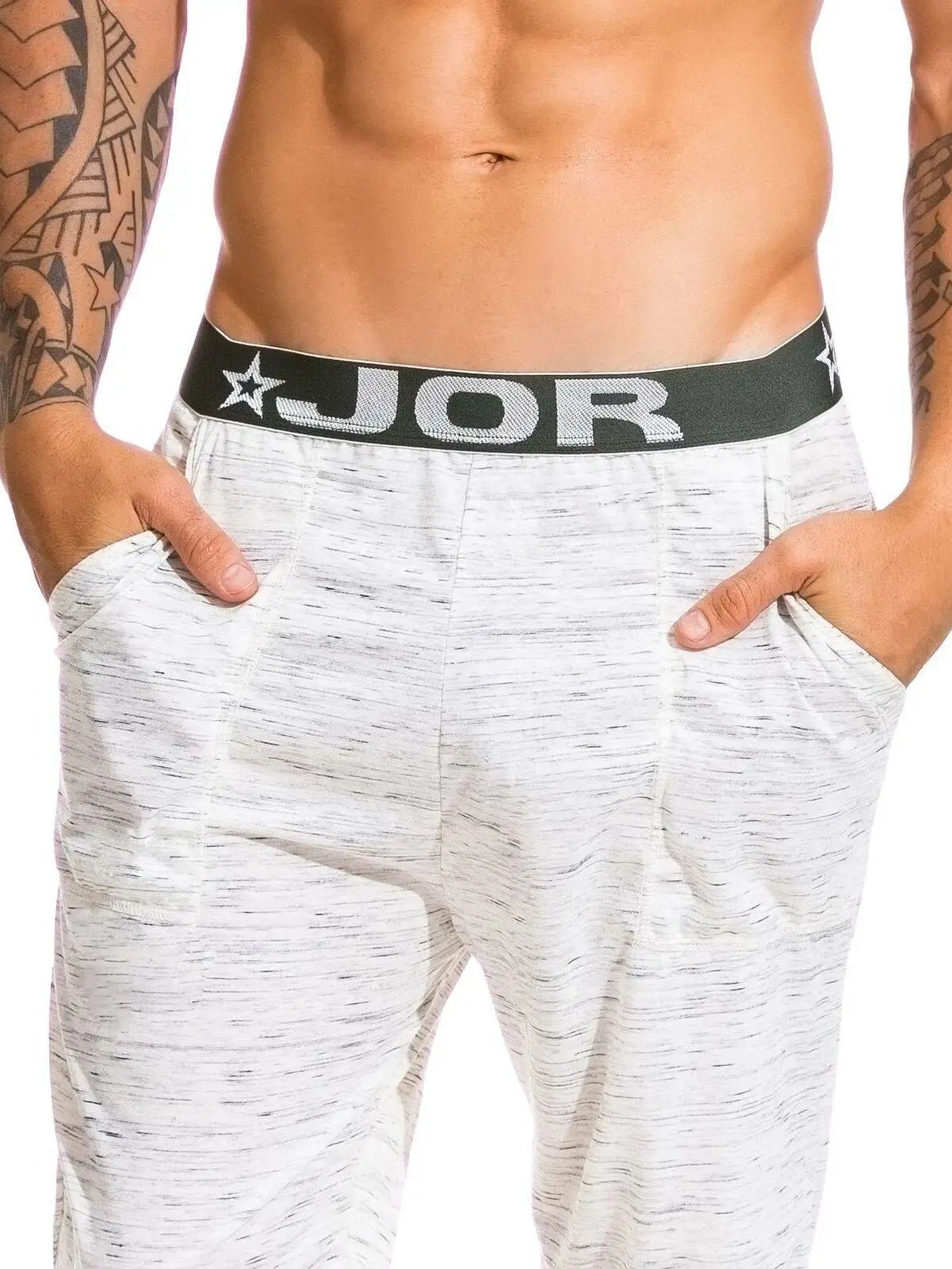 JOR 0606 Herren Relaxhose Jogger Joggpant Jogginghose Pyjamahose Loungepant - noodosz