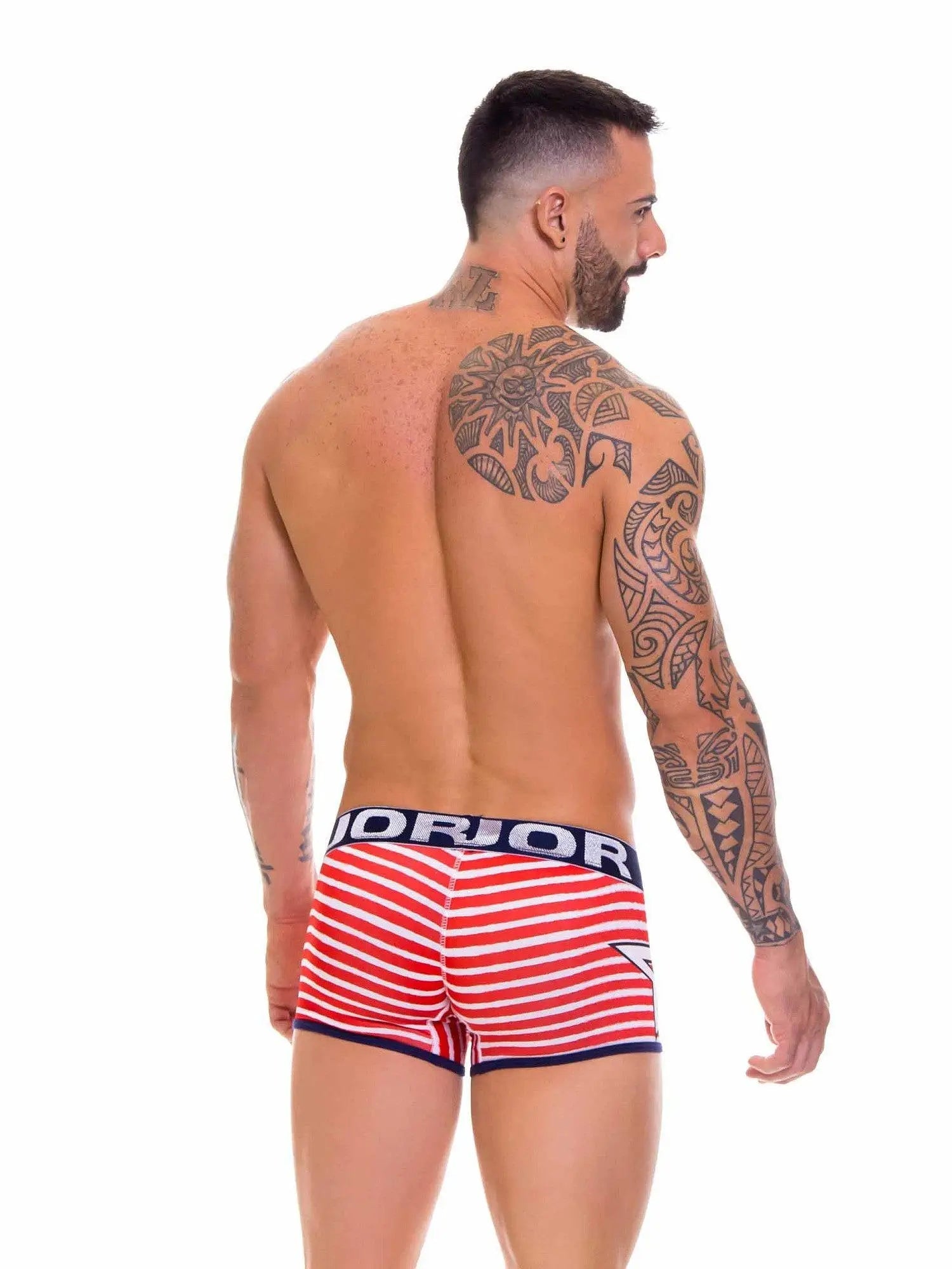 JOR 0633 FRANKIE Herren bedruckte Unterhose mit Motiv - Slip Hipster Brief Unterwäsch - noodosz