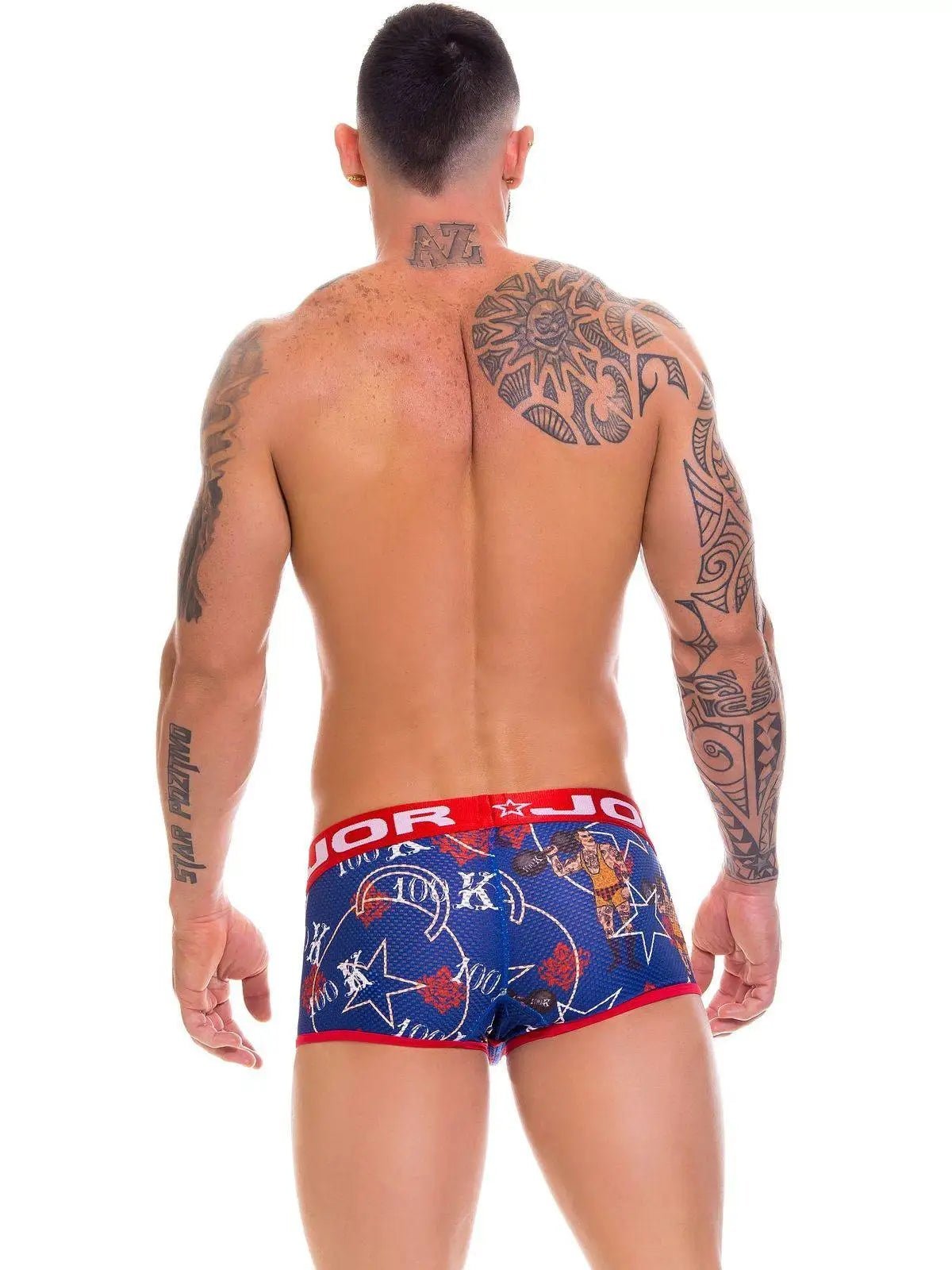 JOR 0641 FORCE Herren bedruckte - Boxershorts Boxer mit Motiv Shorts Panties Trunk - noodosz